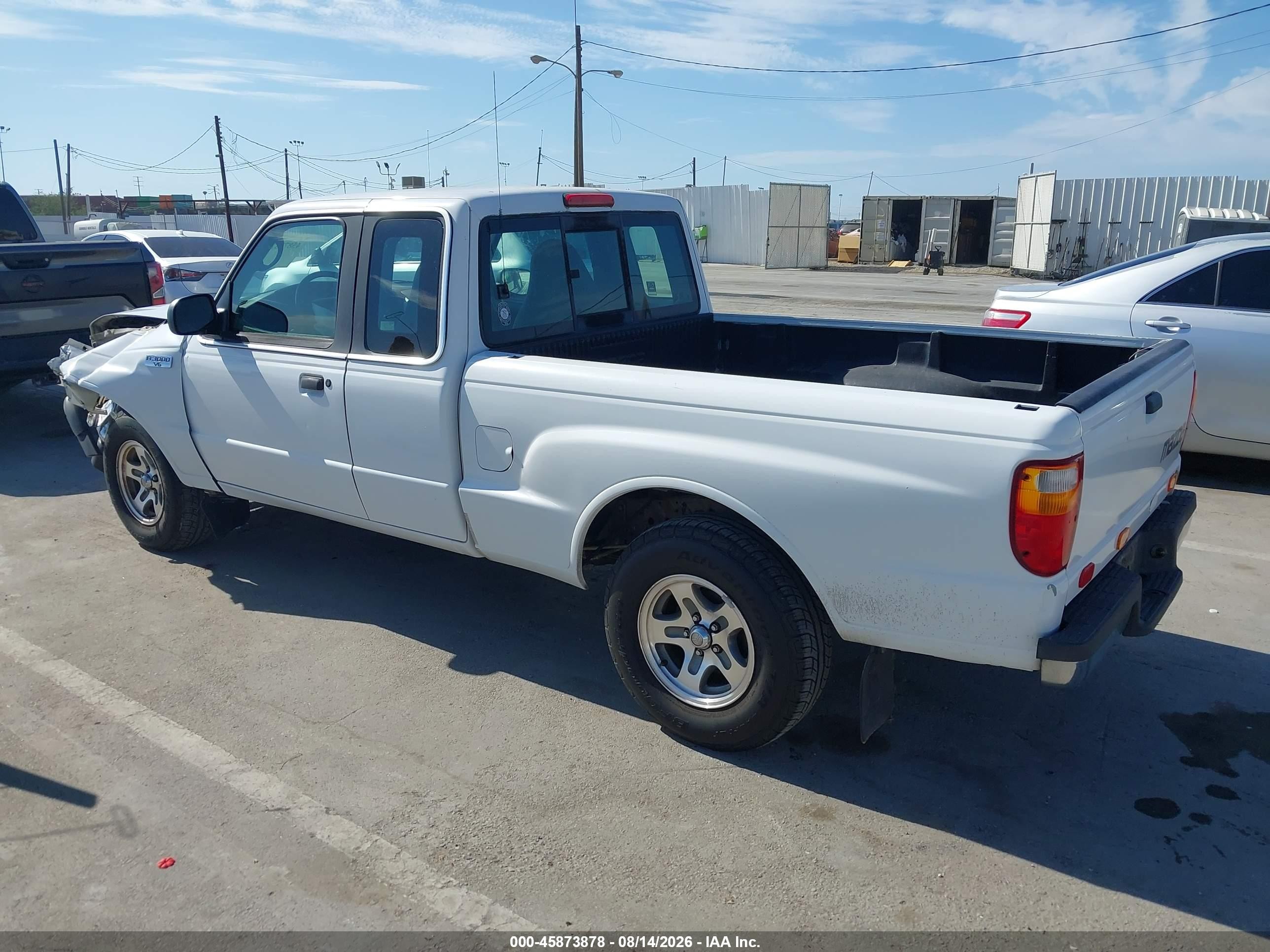 2003 Mazda B3000 Se White vin: 4F4YR46V73TM15748