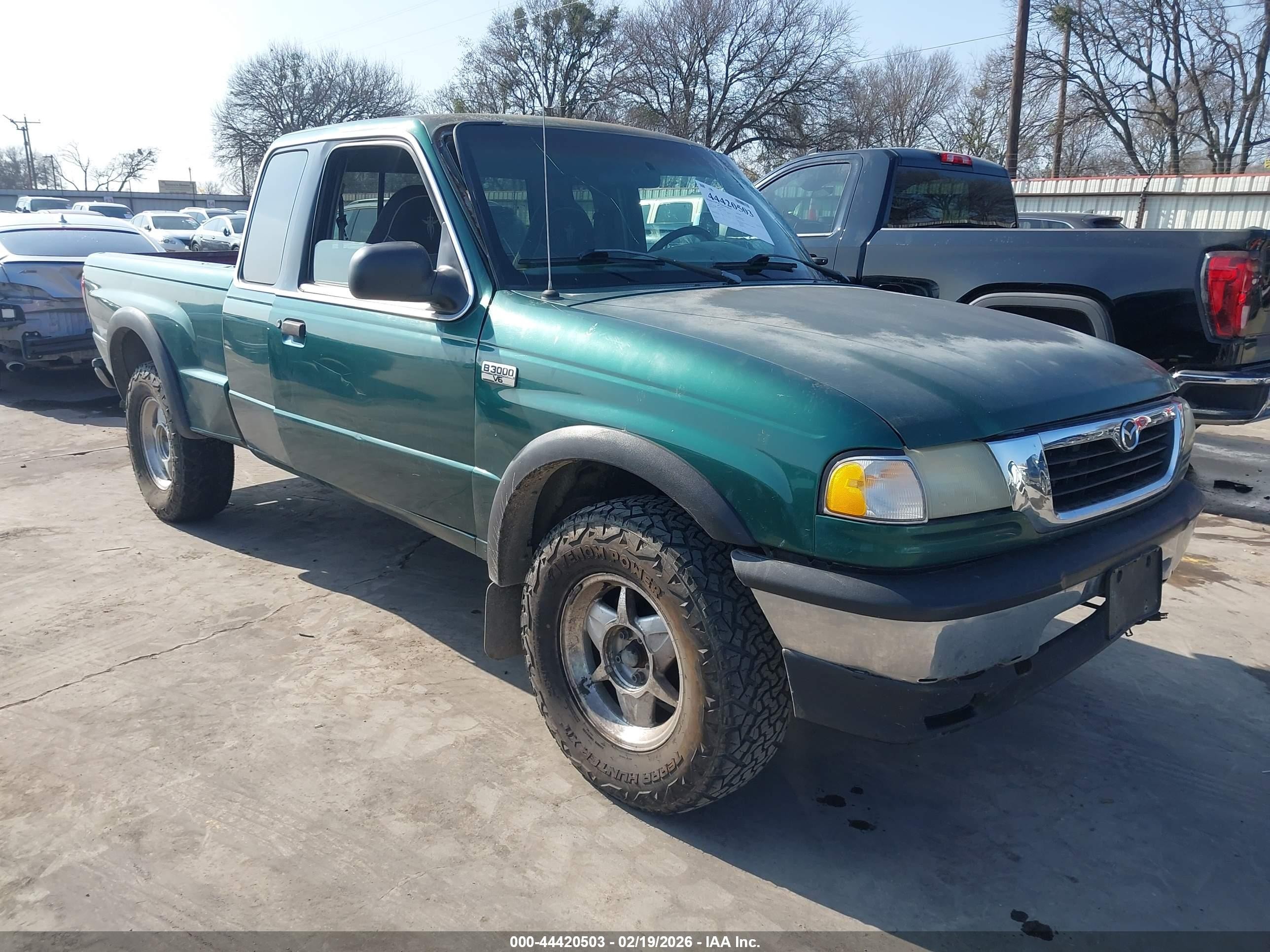 1999 Mazda B3000 Se/tl Gray vin: 4F4ZR16V4XTM28241