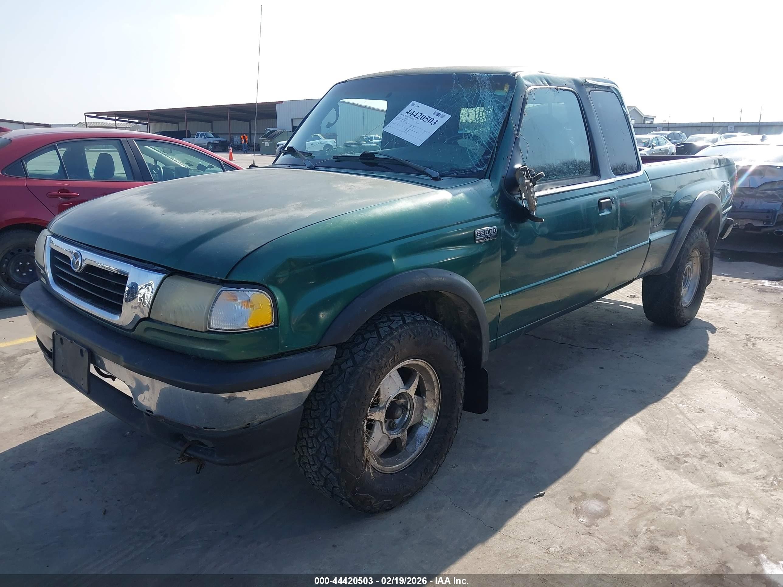 1999 Mazda B3000 Se/tl Серый vin: 4F4ZR16V4XTM28241