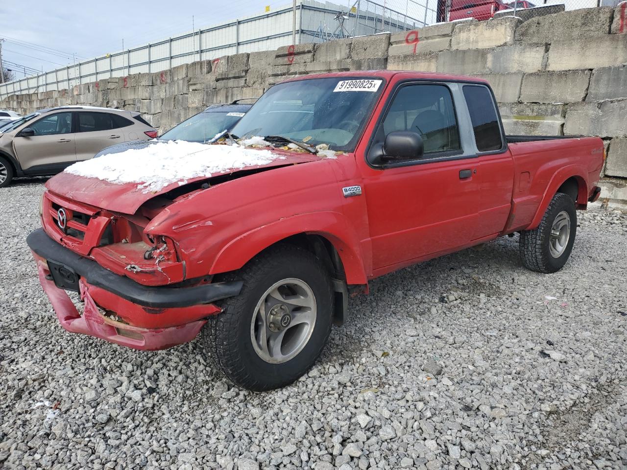 2001 Mazda B4000 Cab Plus Red vin: 4F4ZR17E71TM19054