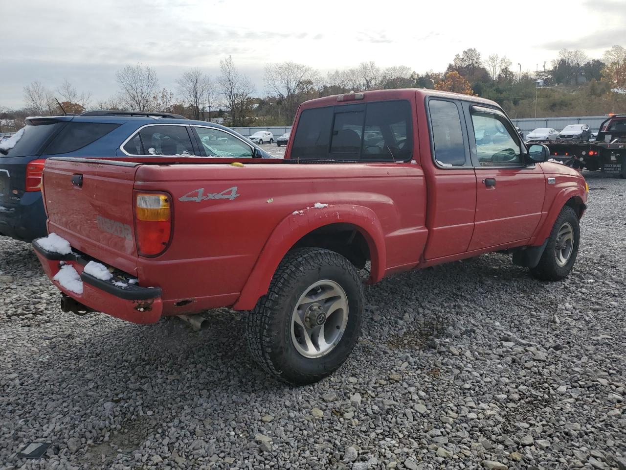 2001 Mazda B4000 Cab Plus Red vin: 4F4ZR17E71TM19054
