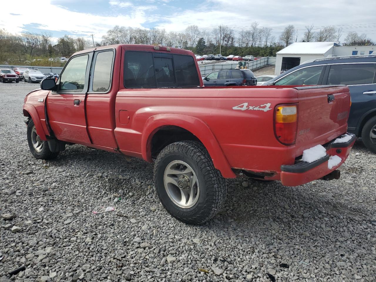 2001 Mazda B4000 Cab Plus Red vin: 4F4ZR17E71TM19054