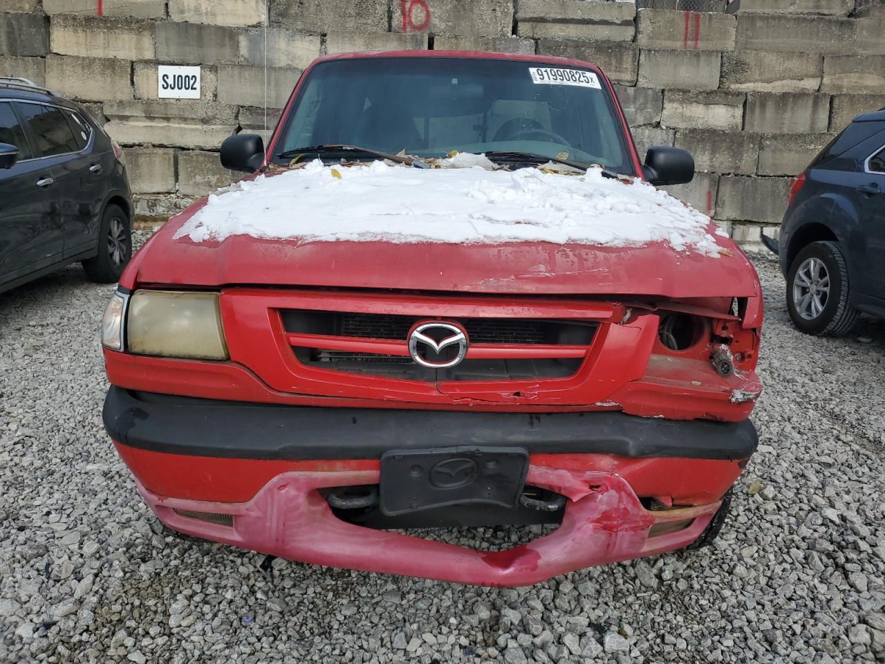 2001 Mazda B4000 Cab Plus Red vin: 4F4ZR17E71TM19054