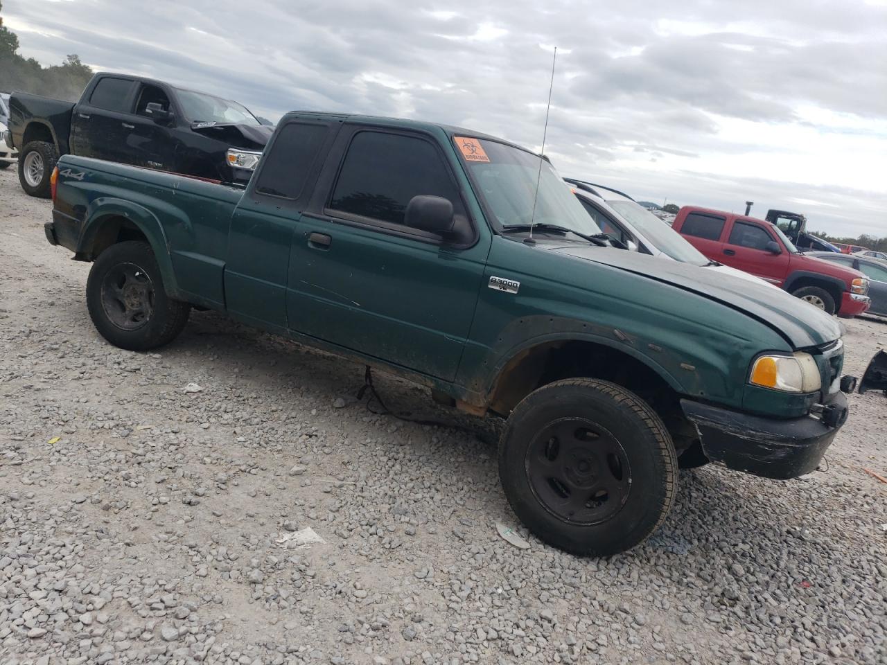2001 Mazda B3000 Cab Plus Green vin: 4F4ZR17U31TM09015