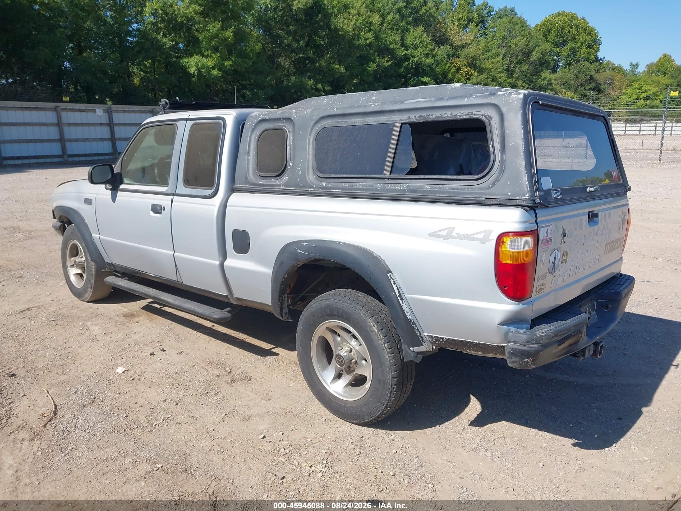 2002 Mazda B3000 Серый vin: 4F4ZR17U62TM10547