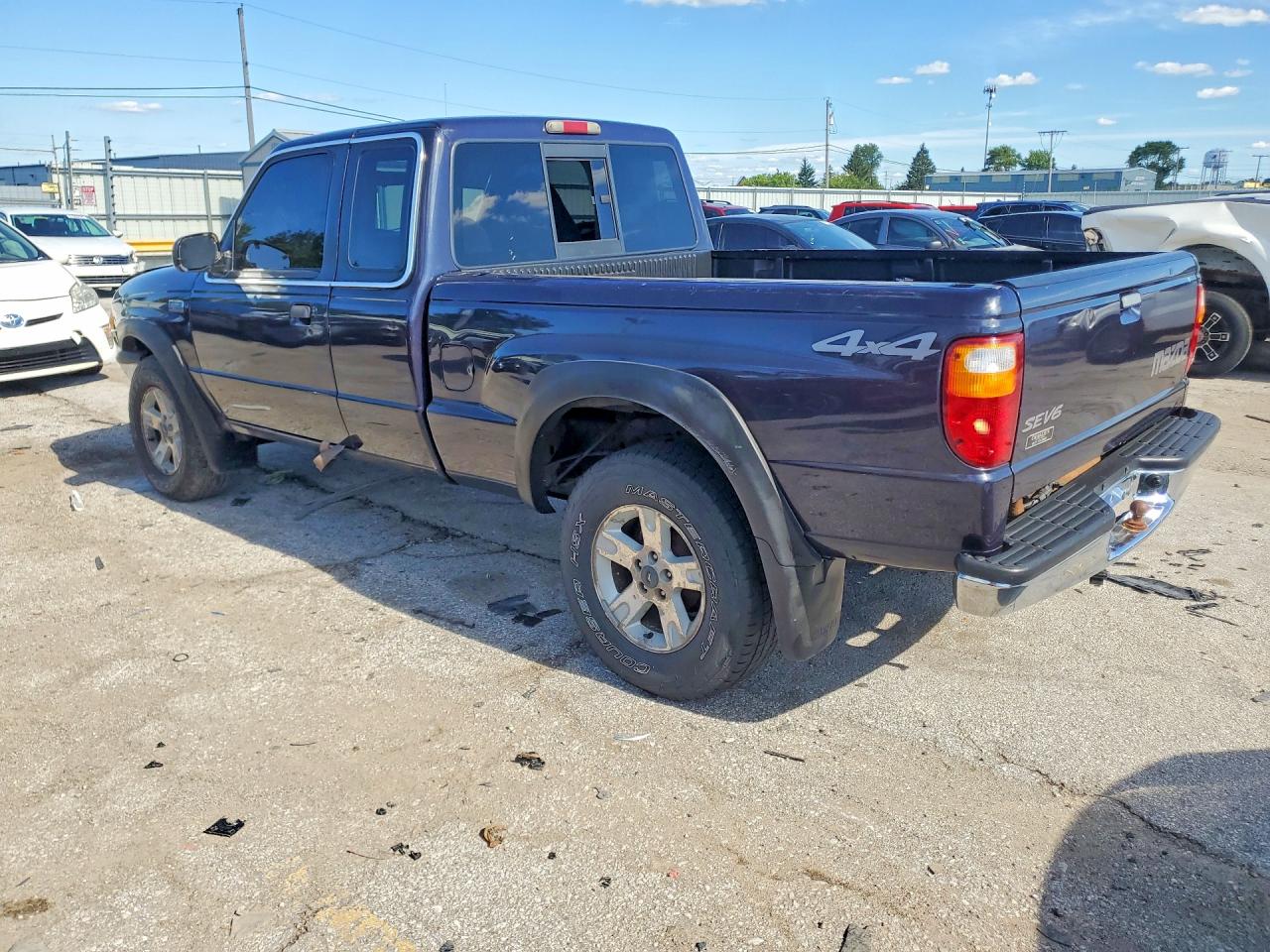 2001 Mazda B3000 Cab Plus Фиолетовый vin: 4F4ZR17U91TM15529