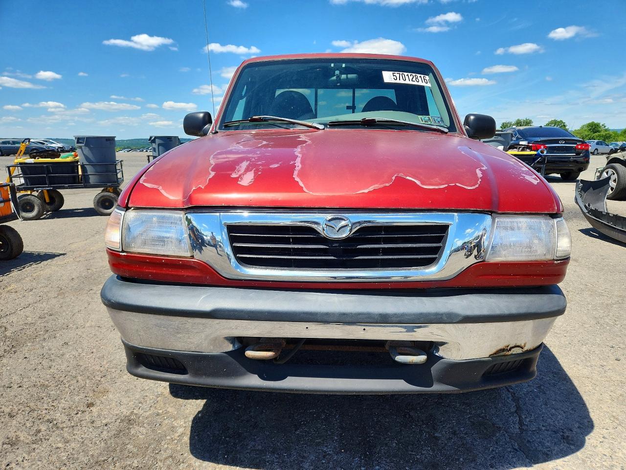 1999 Mazda B3000 Cab Plus Red vin: 4F4ZR17V1XTM13713