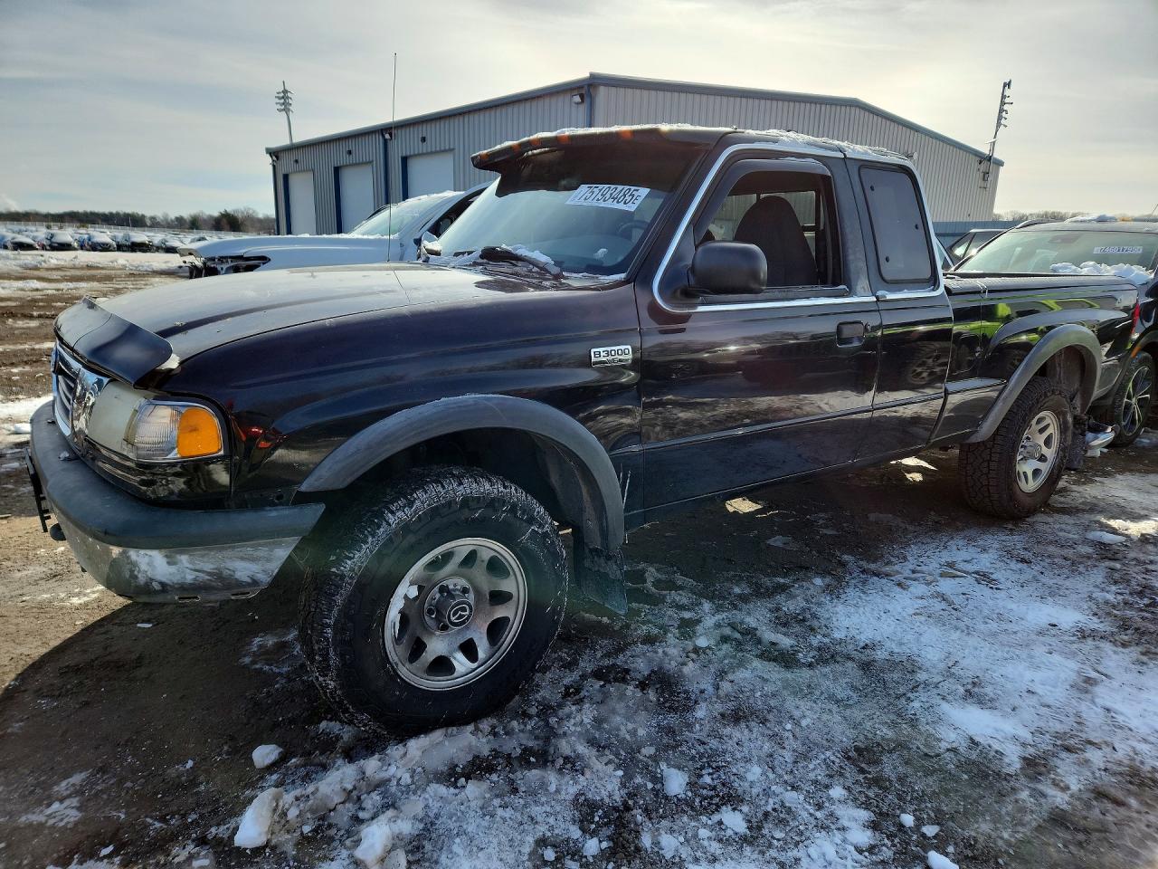 1999 Mazda B3000 Cab Plus Black vin: 4F4ZR17V5XTM36878