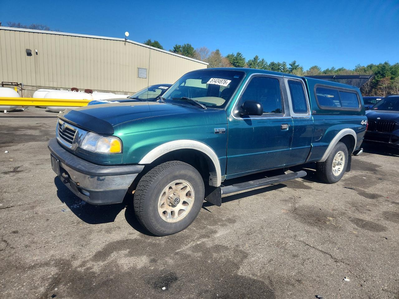 1999 Mazda B3000 Cab Plus Зеленый vin: 4F4ZR17V6XTM18437