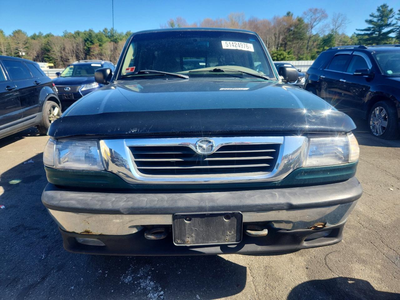 1999 Mazda B3000 Cab Plus Green vin: 4F4ZR17V6XTM18437