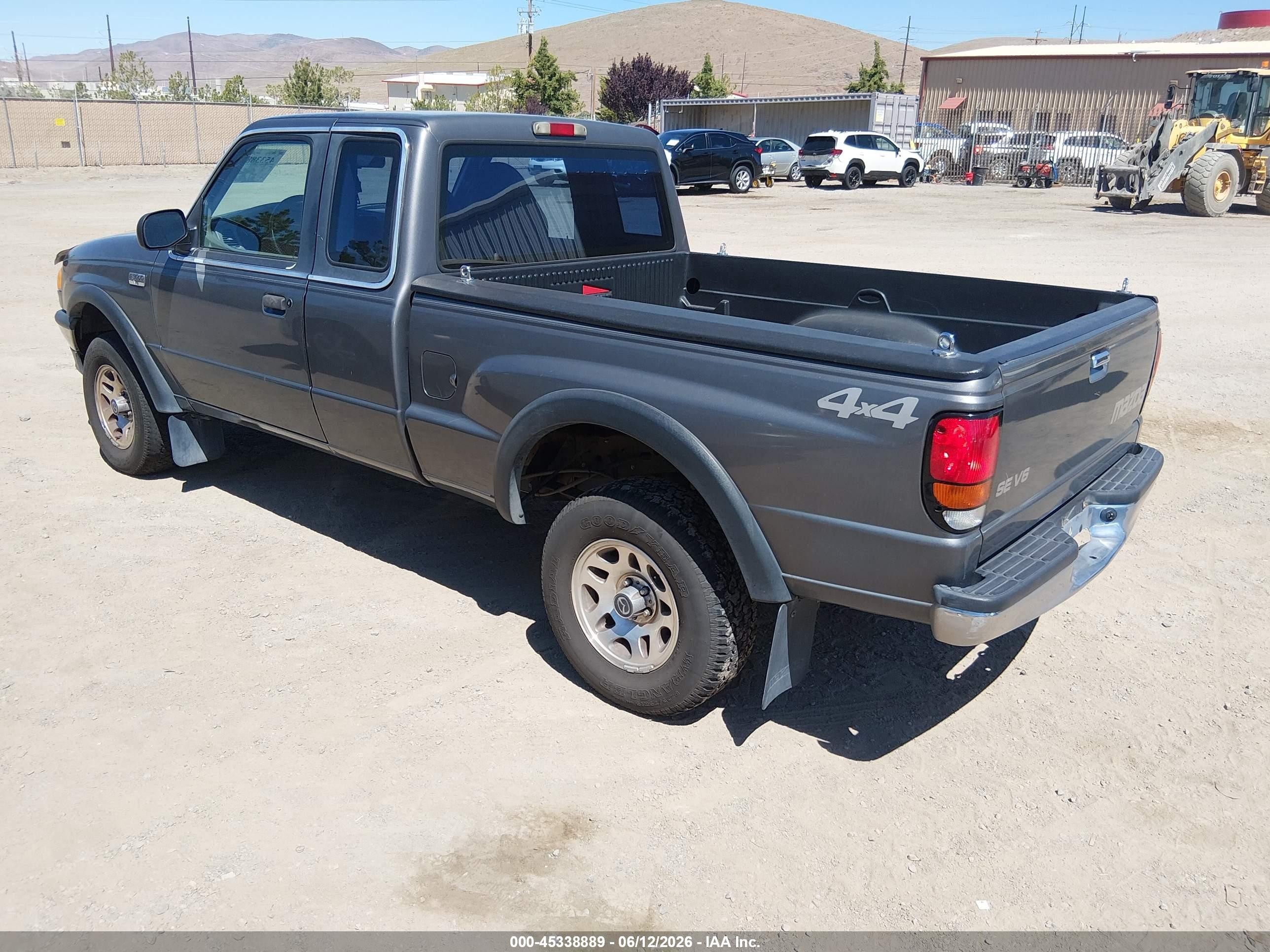 1999 Mazda B3000 Se Silver vin: 4F4ZR17V8XTM18455