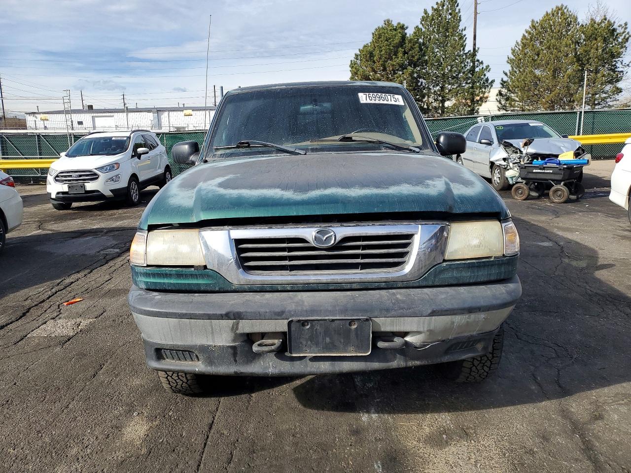 1999 Mazda B3000 Cab Plus Green vin: 4F4ZR17VXXTM07490