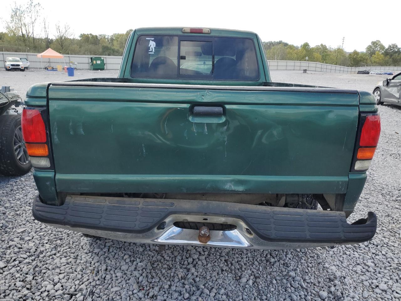 1999 Mazda B4000 Cab Plus Green vin: 4F4ZR17X0XTM39592