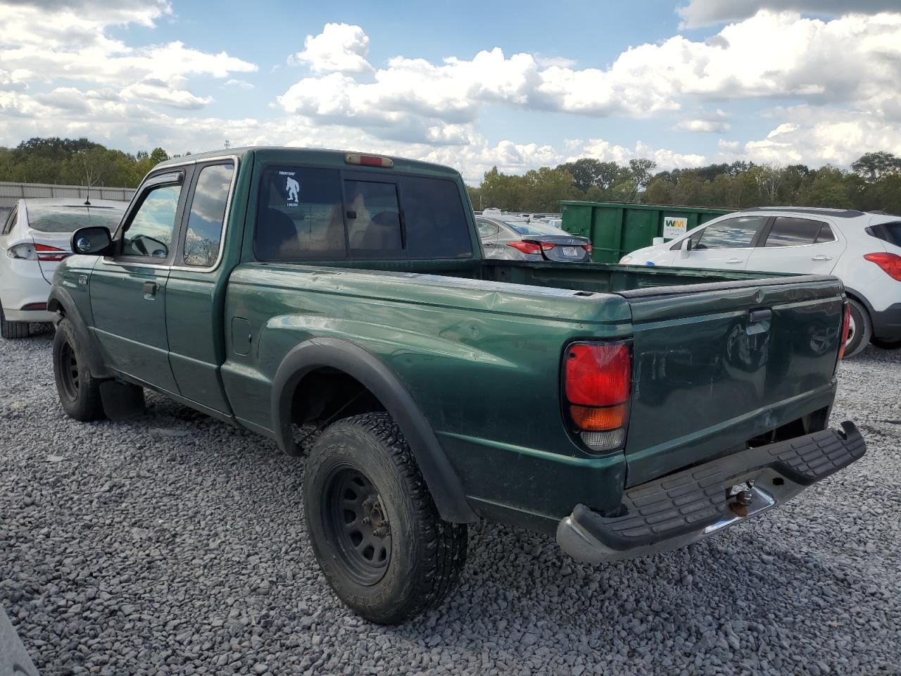 1999 Mazda B4000 Cab Plus Green vin: 4F4ZR17X0XTM39592