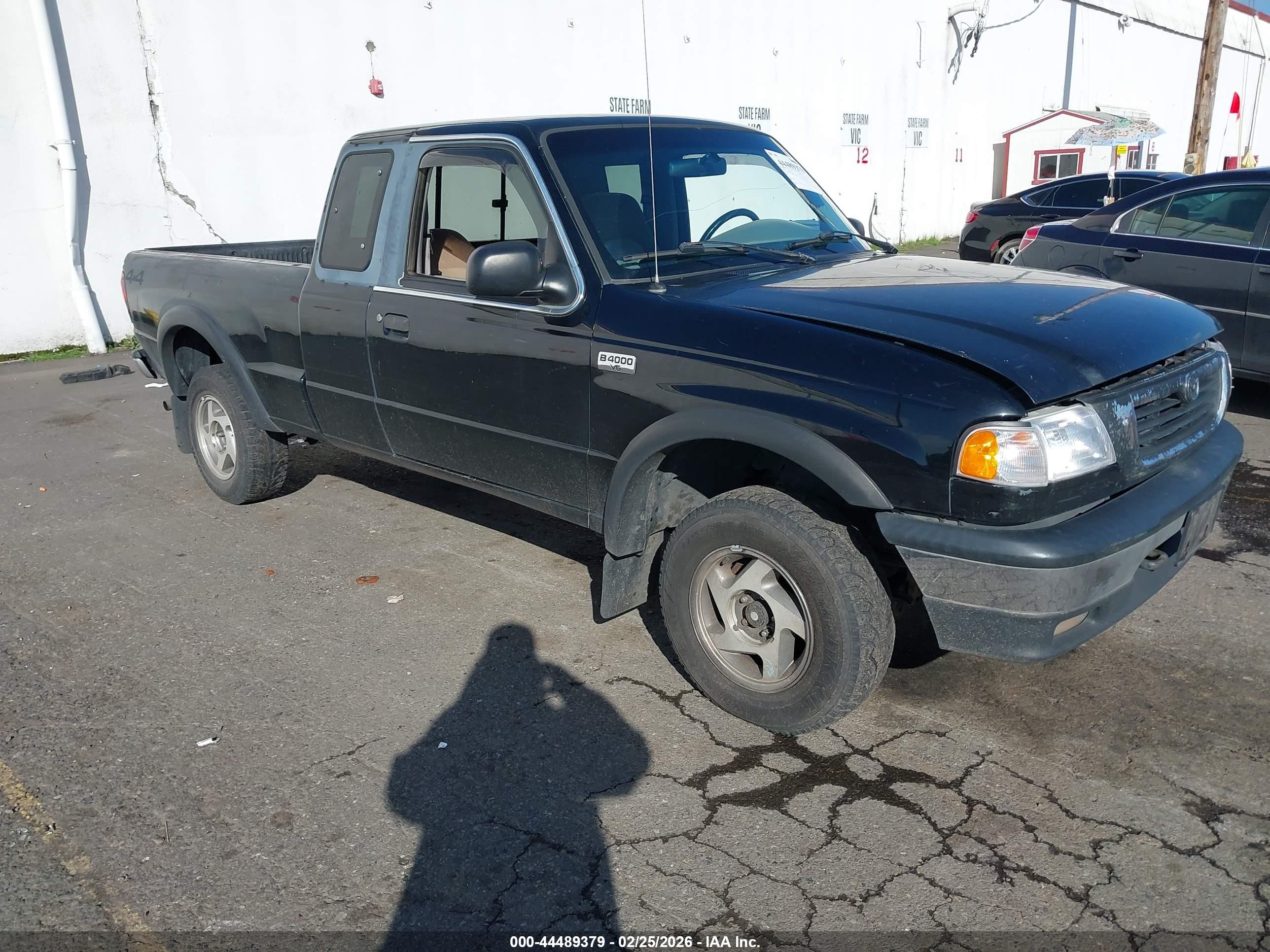 1999 Mazda B4000 Se/tl Black vin: 4F4ZR17X1XTM10151