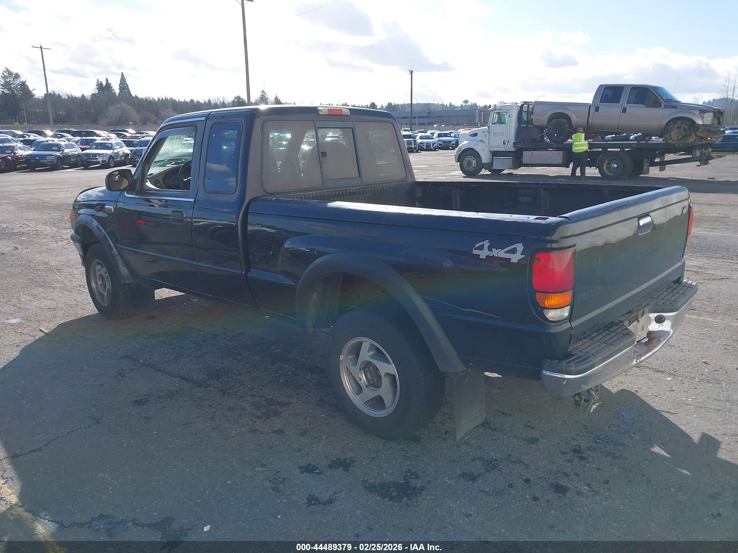 1999 Mazda B4000 Se/tl Black vin: 4F4ZR17X1XTM10151