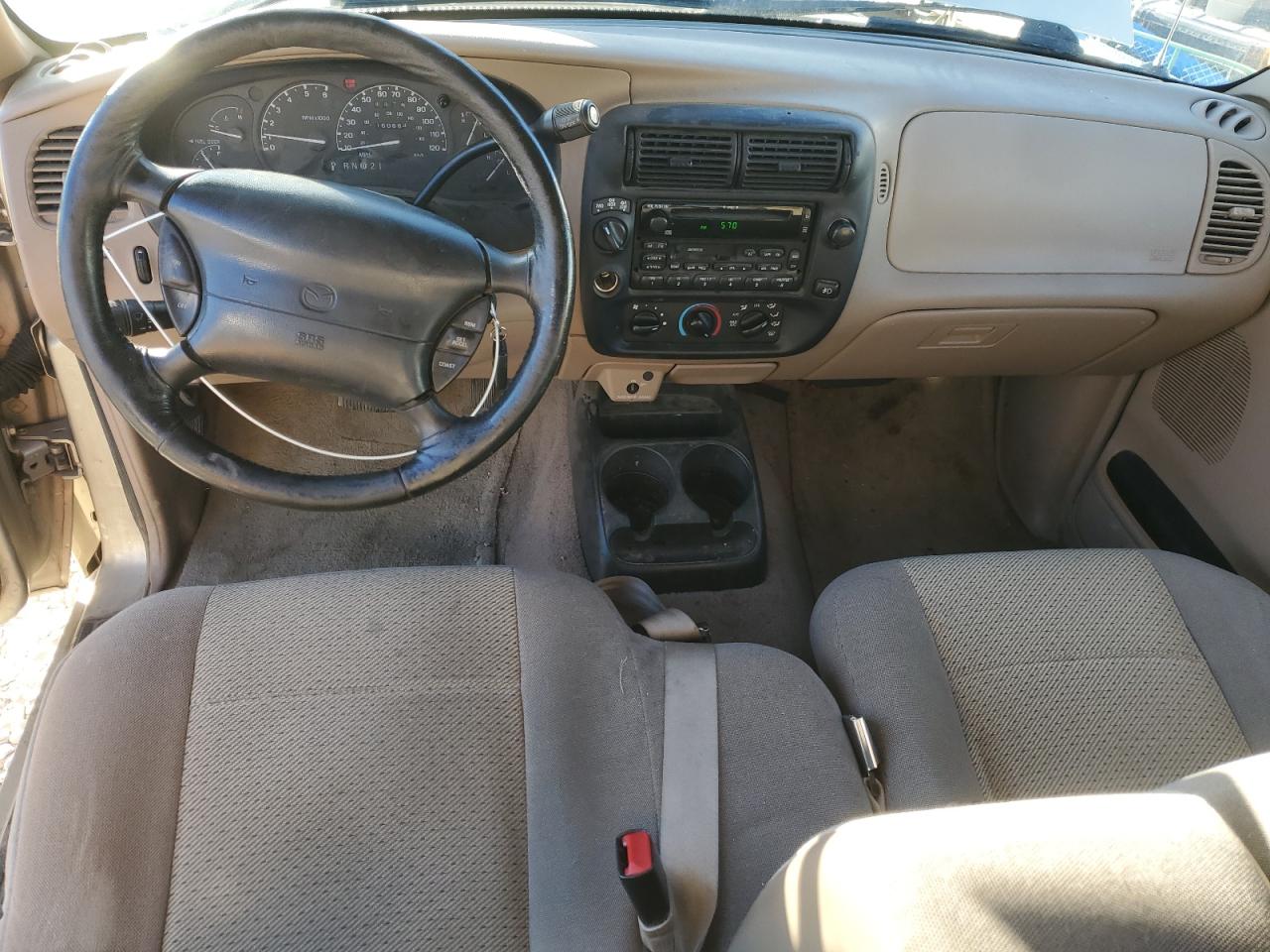 1999 Mazda B4000 Cab Plus Gold vin: 4F4ZR17X2XTM34555