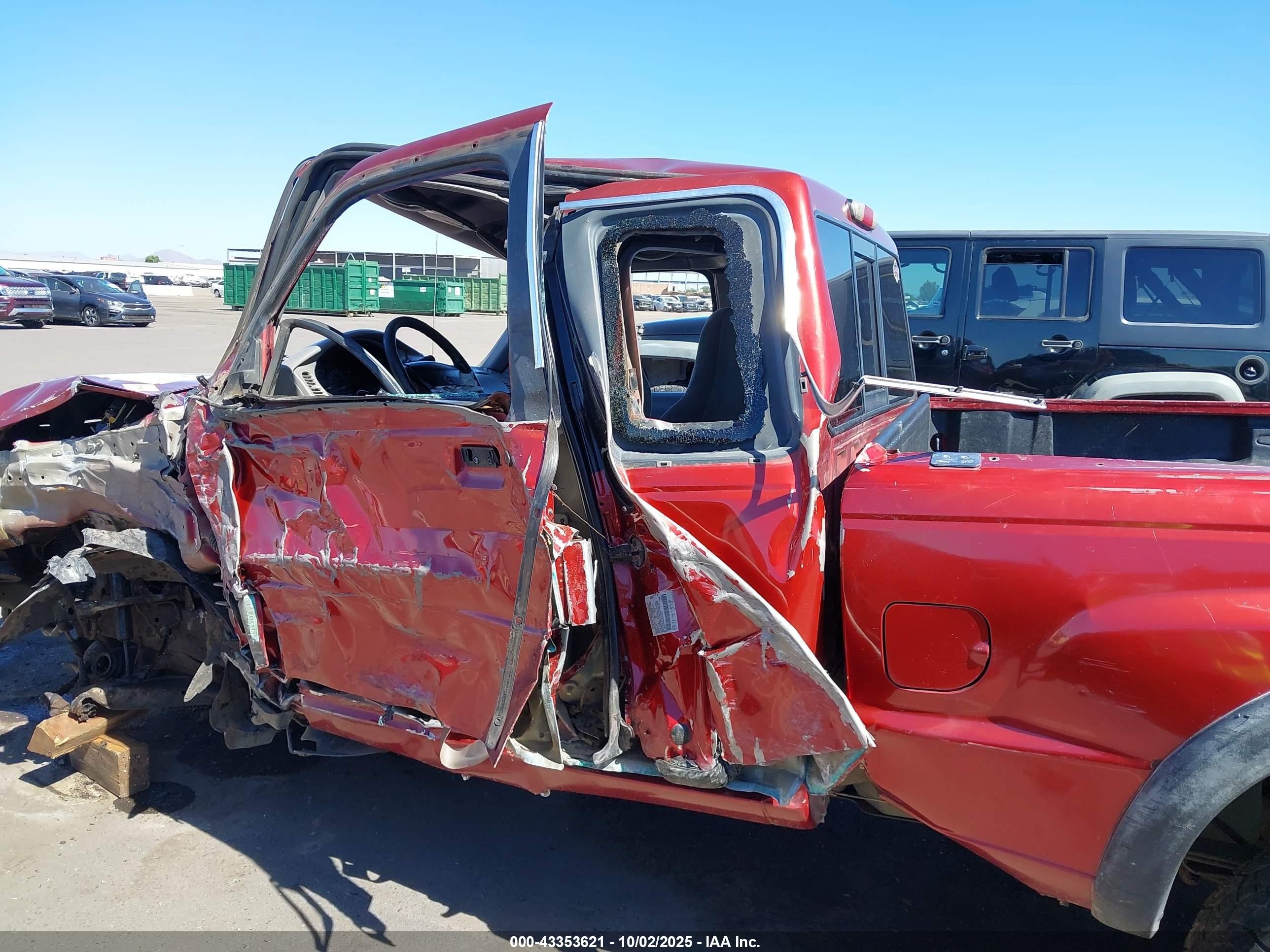 1999 Mazda B4000 Se/tl Red vin: 4F4ZR17X3XTM15559