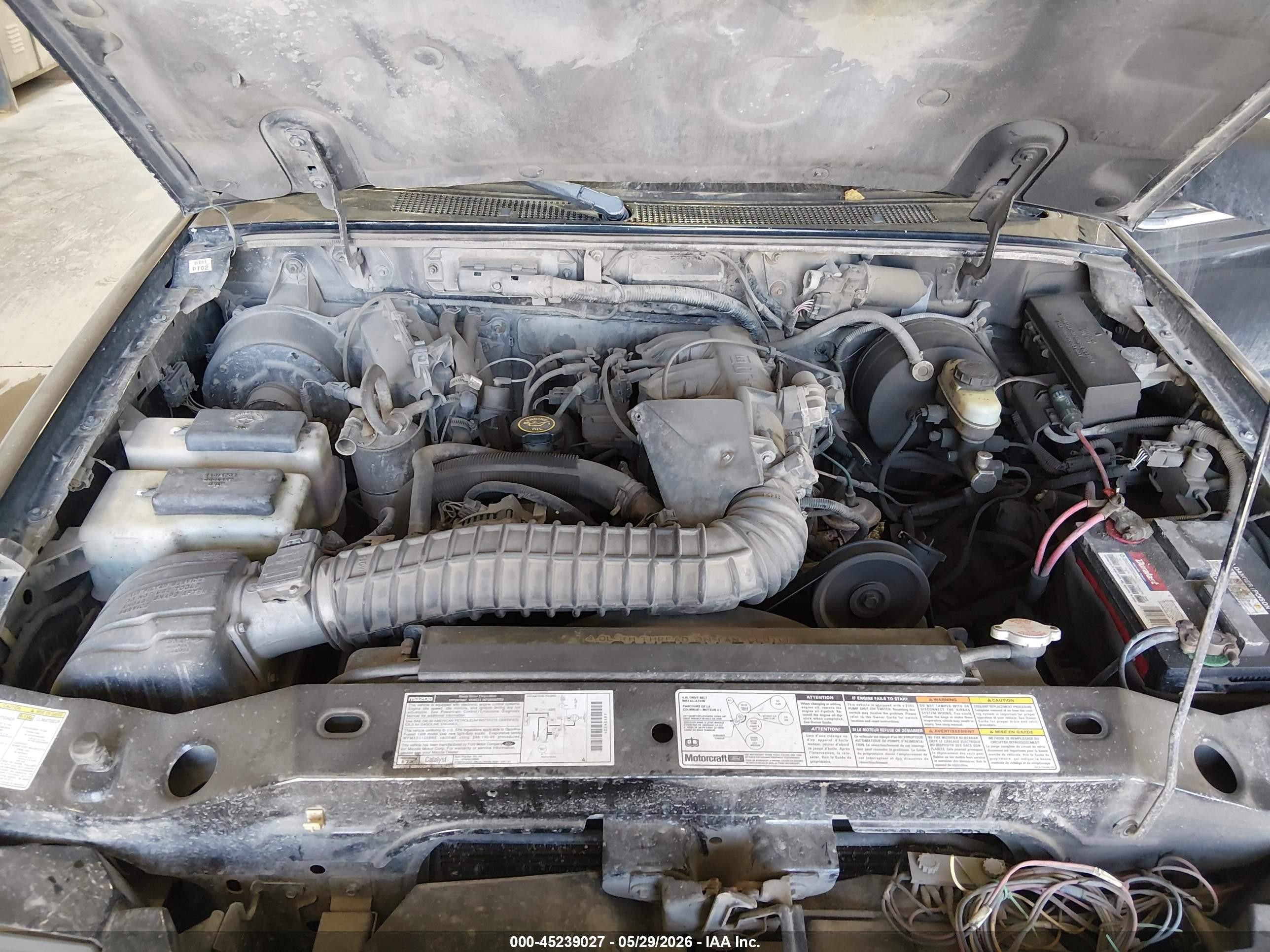 1998 Mazda B4000 Se Black vin: 4F4ZR17X4WTM28593
