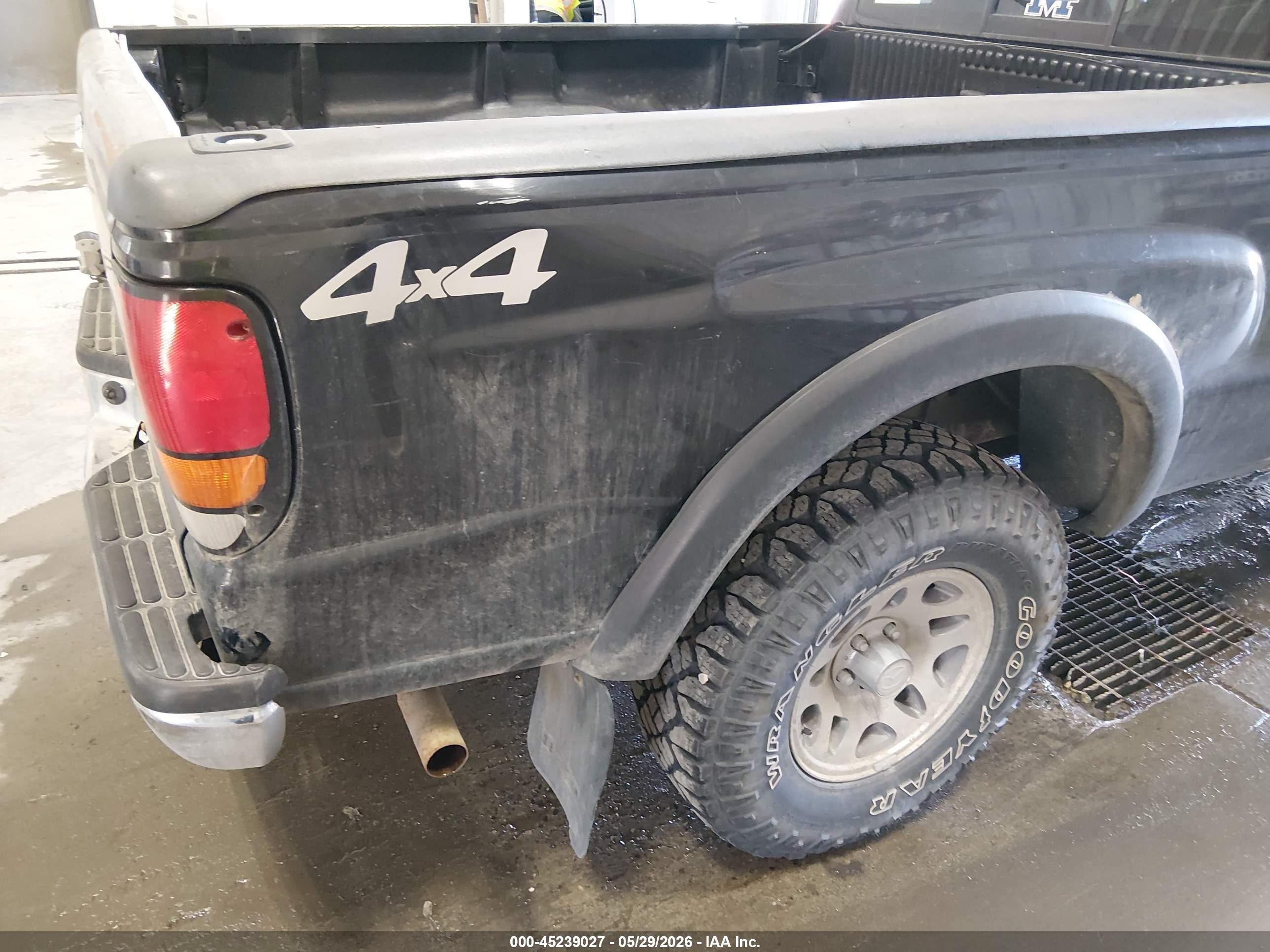 1998 Mazda B4000 Se Black vin: 4F4ZR17X4WTM28593