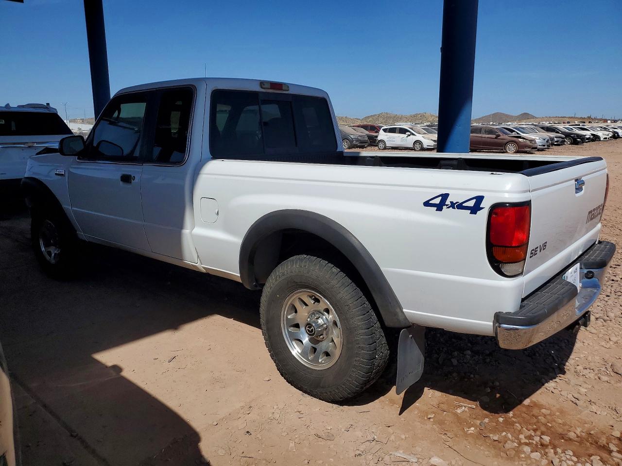 1998 Mazda B4000 Cab Plus White vin: 4F4ZR17X5WTM34144