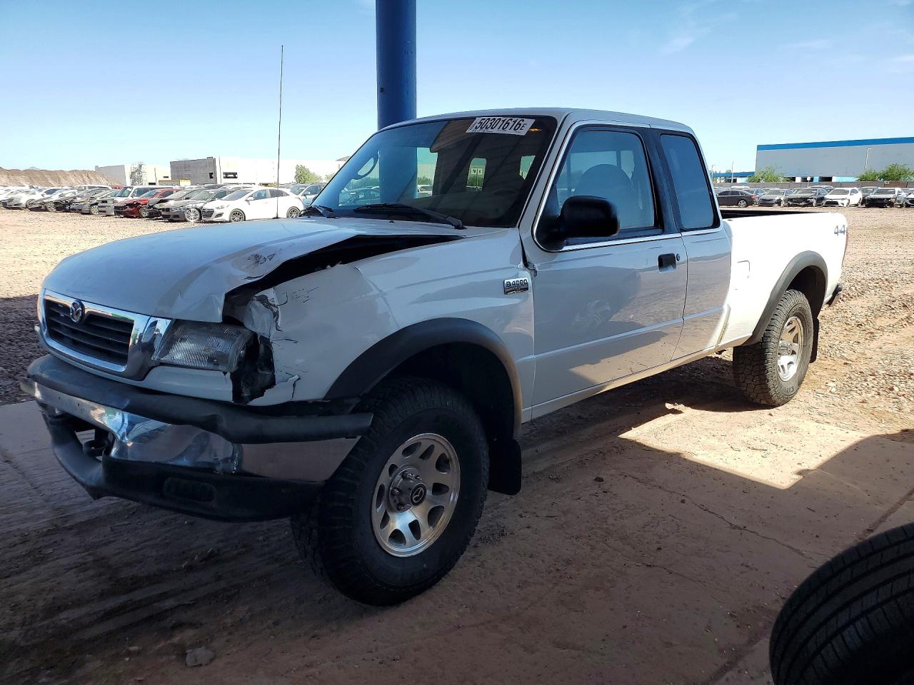 1998 Mazda B4000 Cab Plus Белый vin: 4F4ZR17X5WTM34144