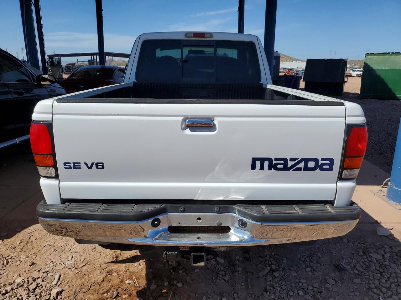 1998 Mazda B4000 Cab Plus White vin: 4F4ZR17X5WTM34144
