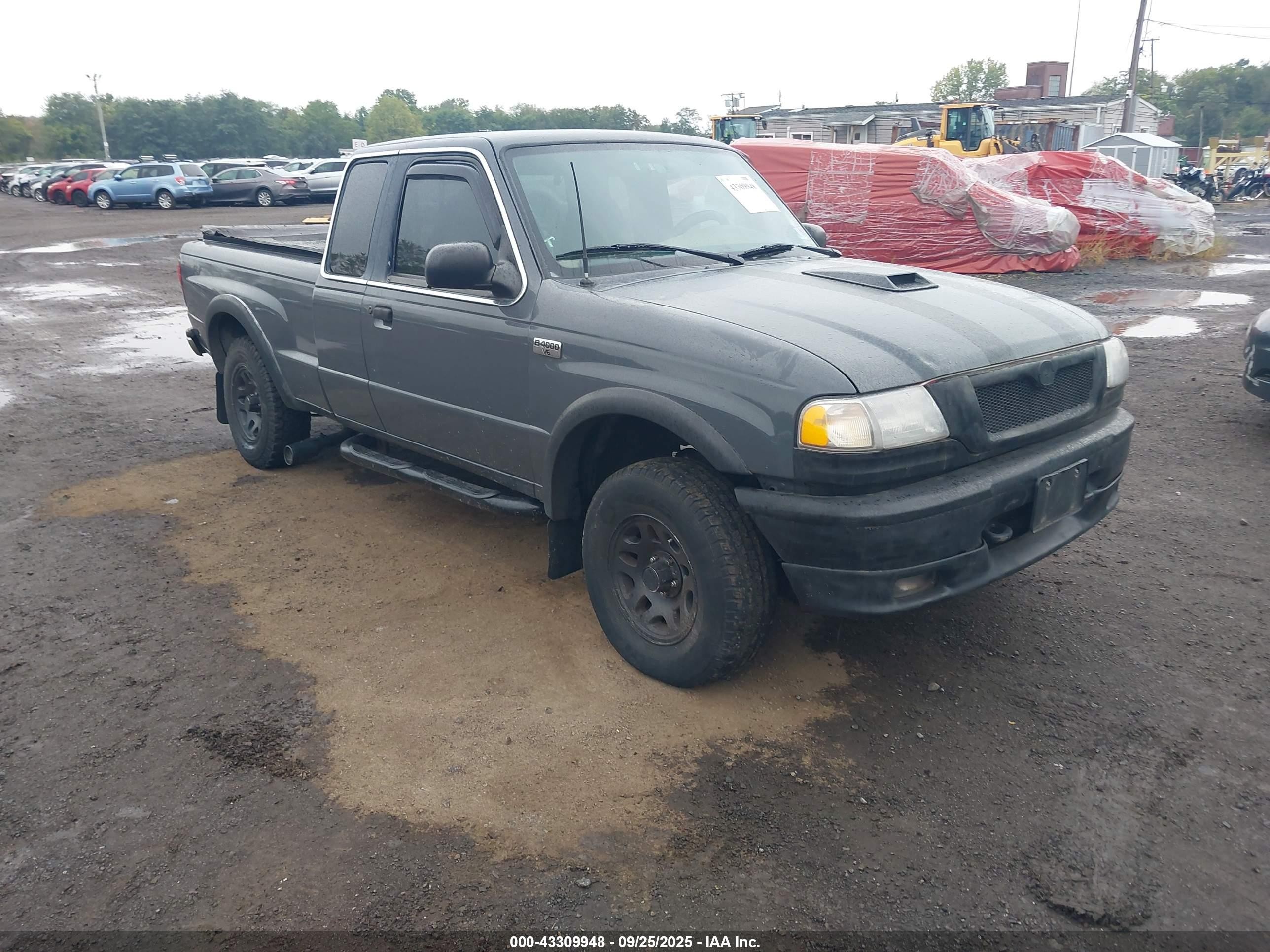 1999 Mazda B4000 Se/tl Gray vin: 4F4ZR17X5XTM02389