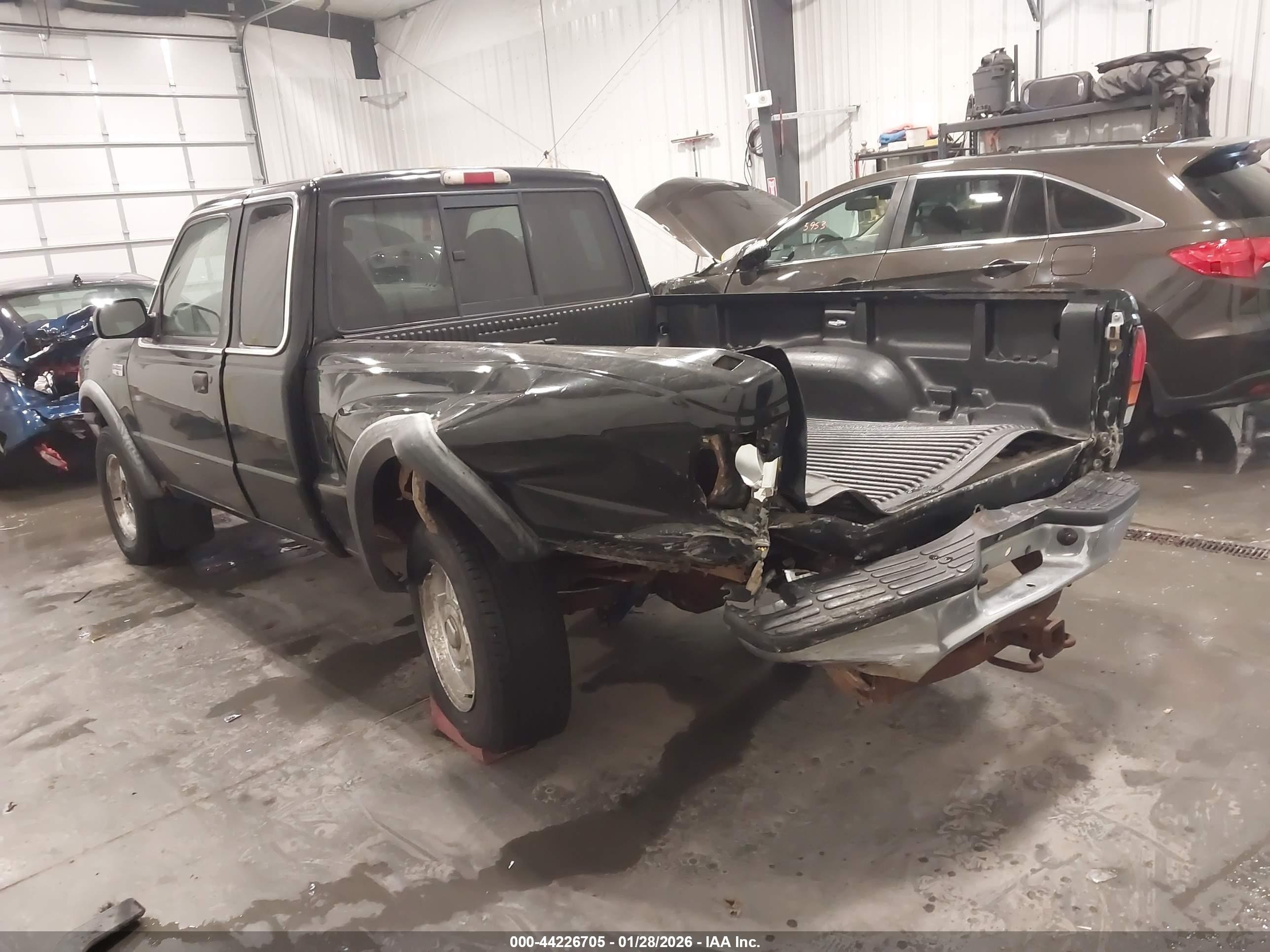 1999 Mazda B4000 Se/tl Black vin: 4F4ZR17X5XTM37689
