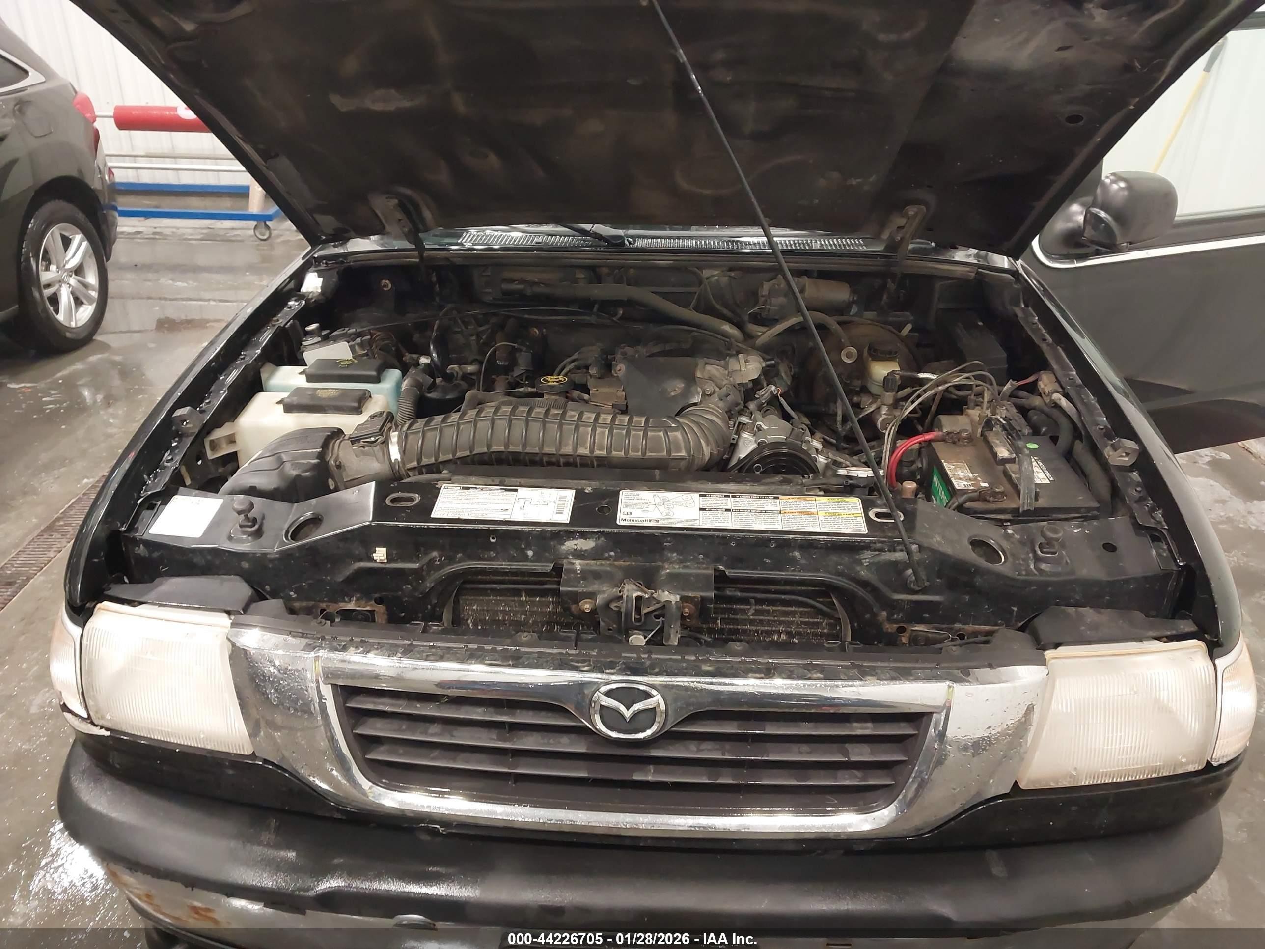 1999 Mazda B4000 Se/tl Black vin: 4F4ZR17X5XTM37689