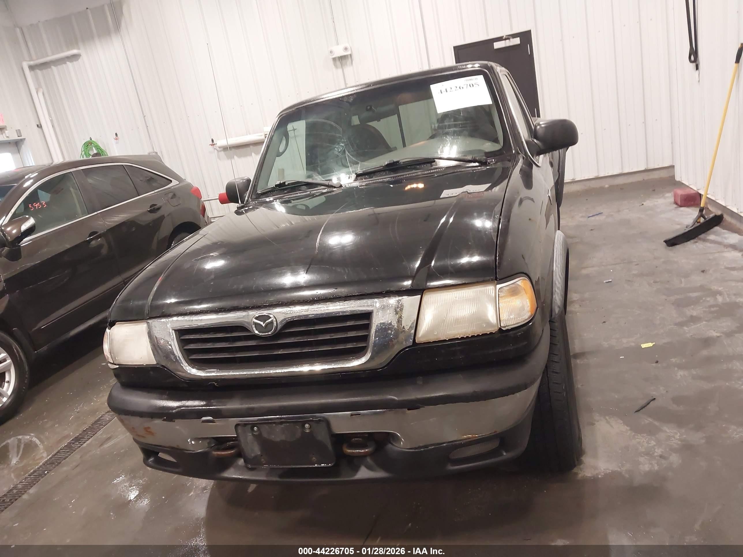 1999 Mazda B4000 Se/tl Black vin: 4F4ZR17X5XTM37689