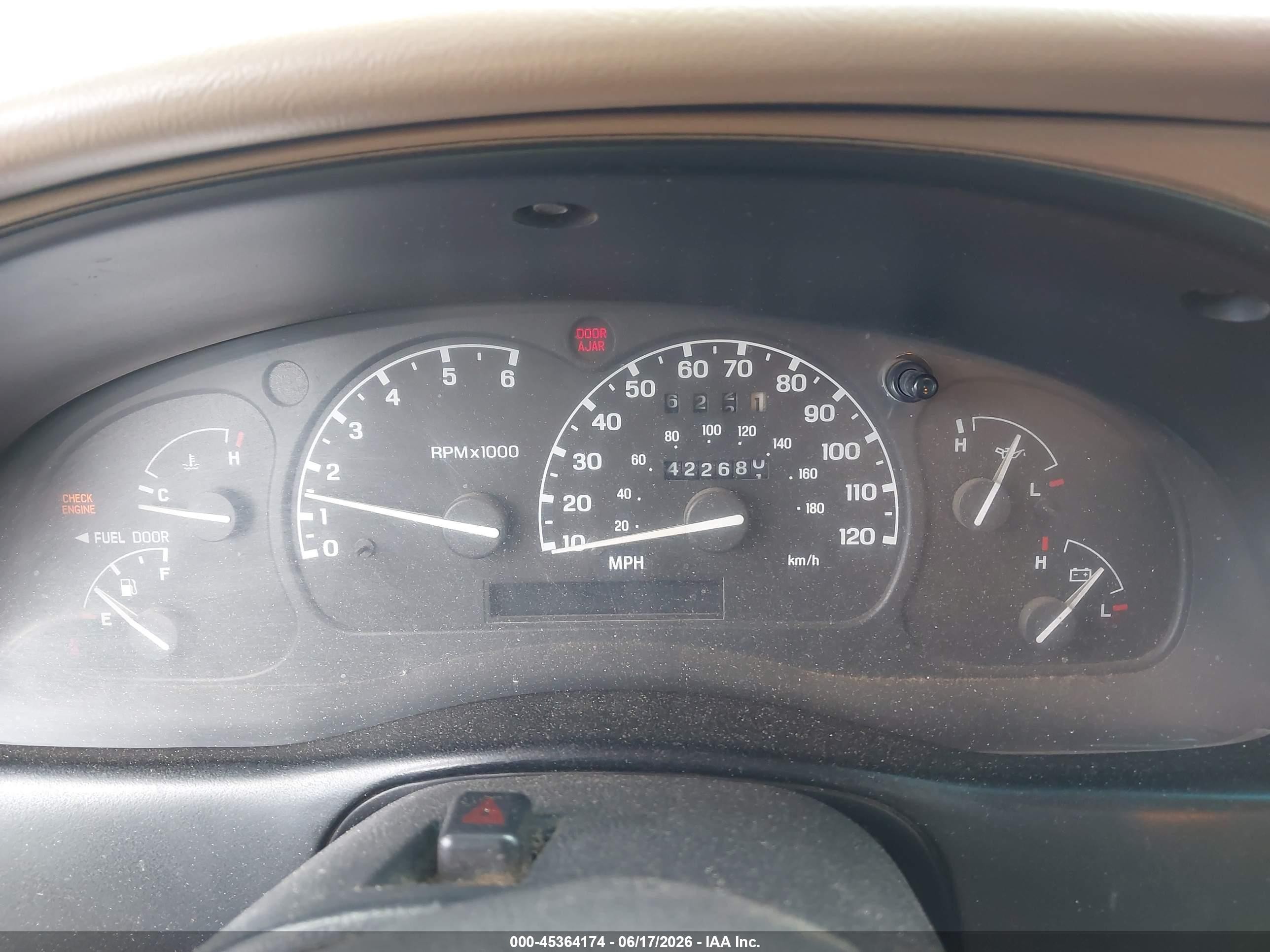1998 Mazda B4000 Se Green vin: 4F4ZR17X6WTM28708