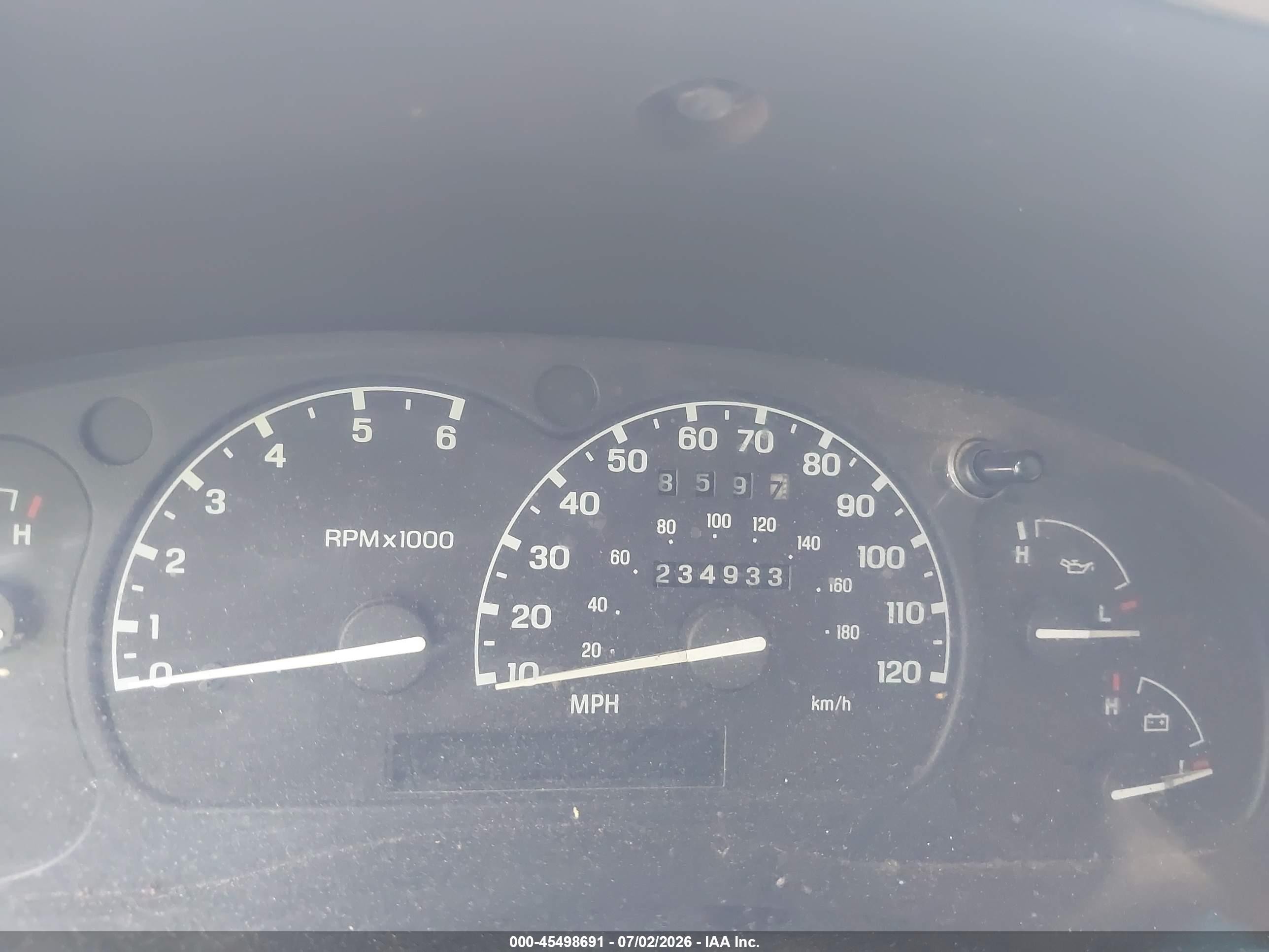 1998 Mazda B4000 Se Green vin: 4F4ZR17X6WTM46450
