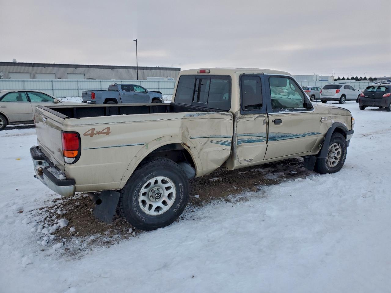 1999 Mazda B4000 Cab Plus Gold vin: 4F4ZR17X6XTM04569