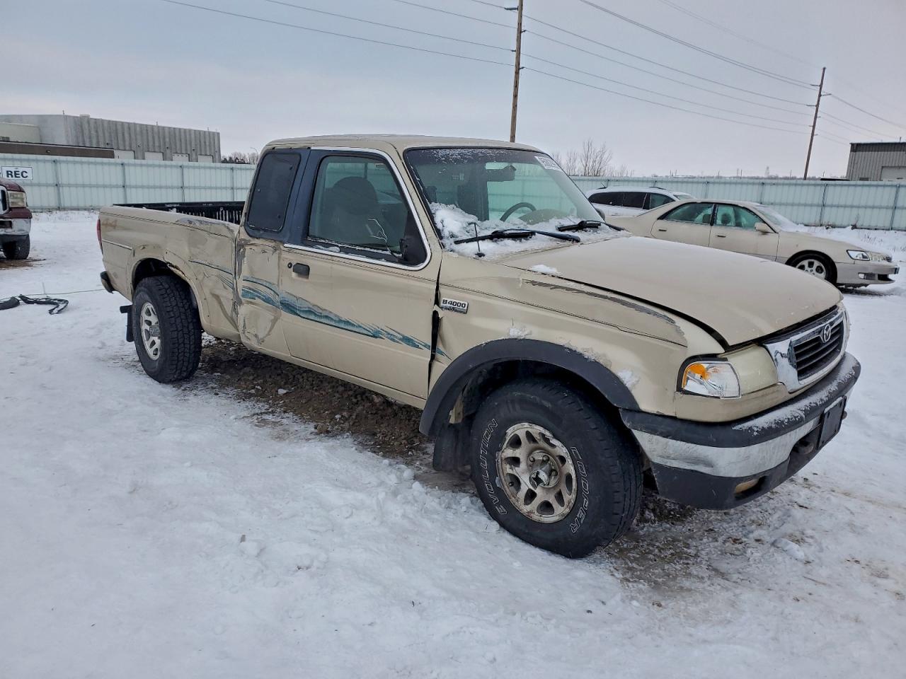 1999 Mazda B4000 Cab Plus Gold vin: 4F4ZR17X6XTM04569