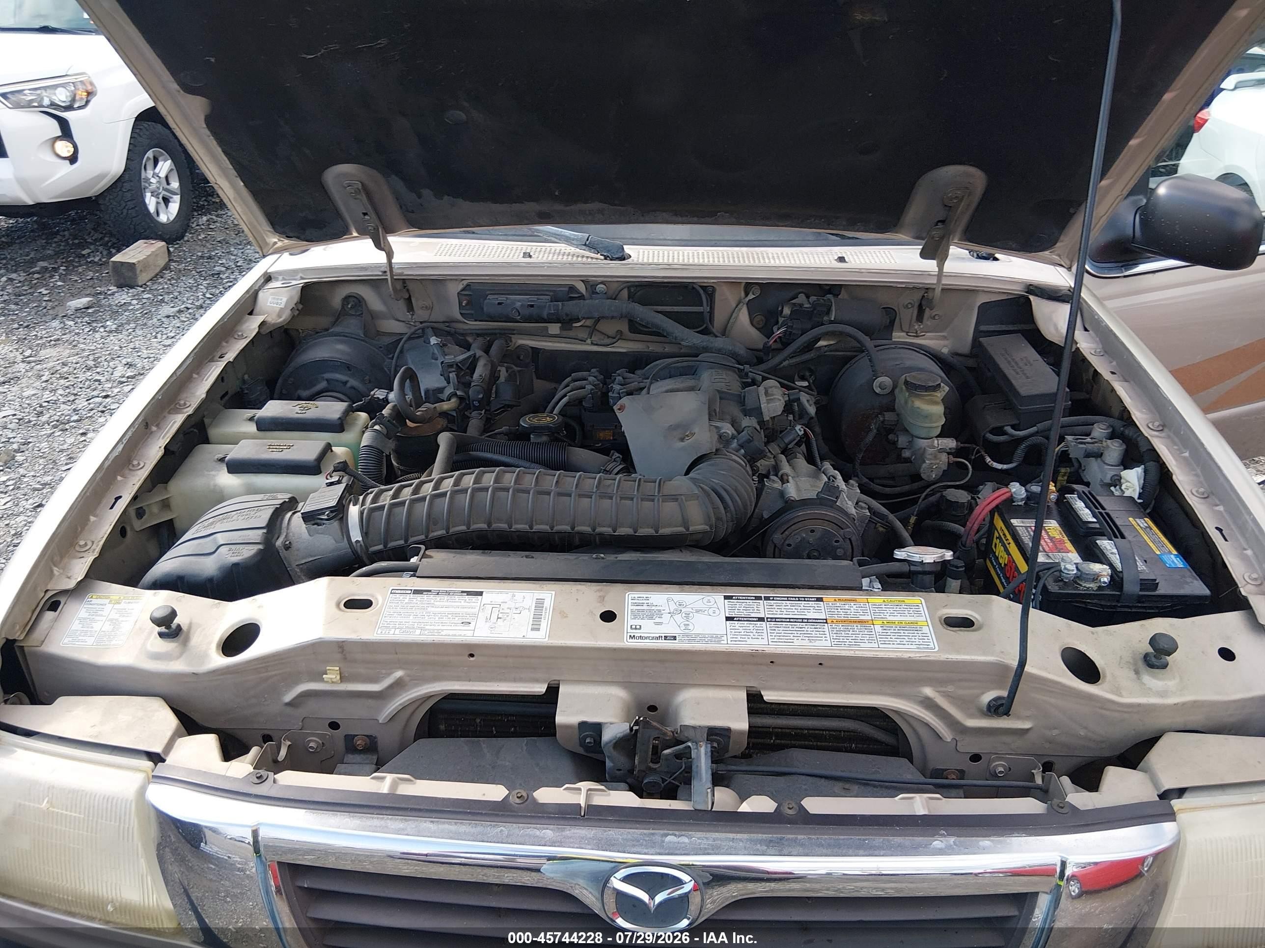 1998 Mazda B4000 Se Tan vin: 4F4ZR17X9WTM07061