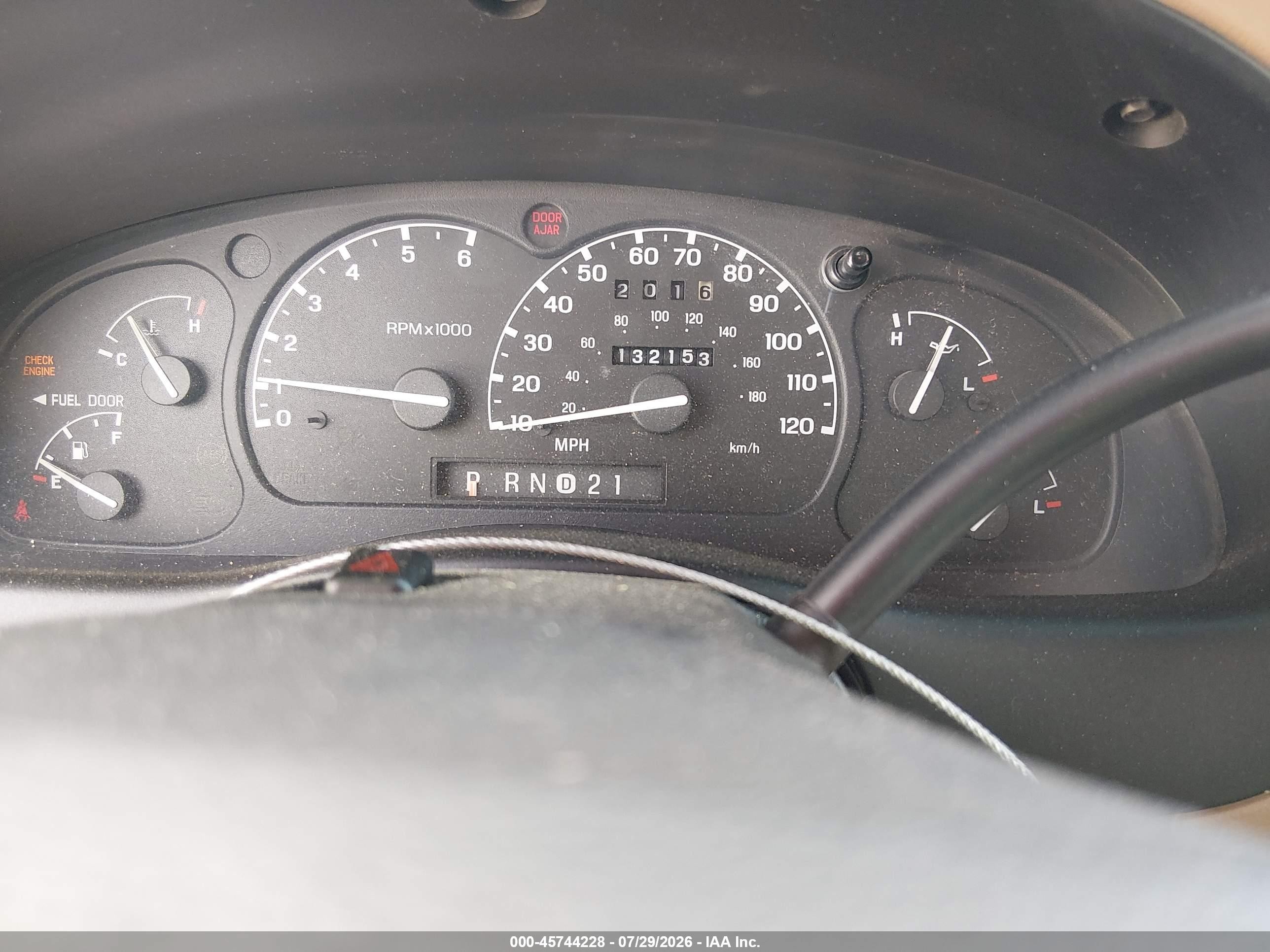 1998 Mazda B4000 Se Tan vin: 4F4ZR17X9WTM07061
