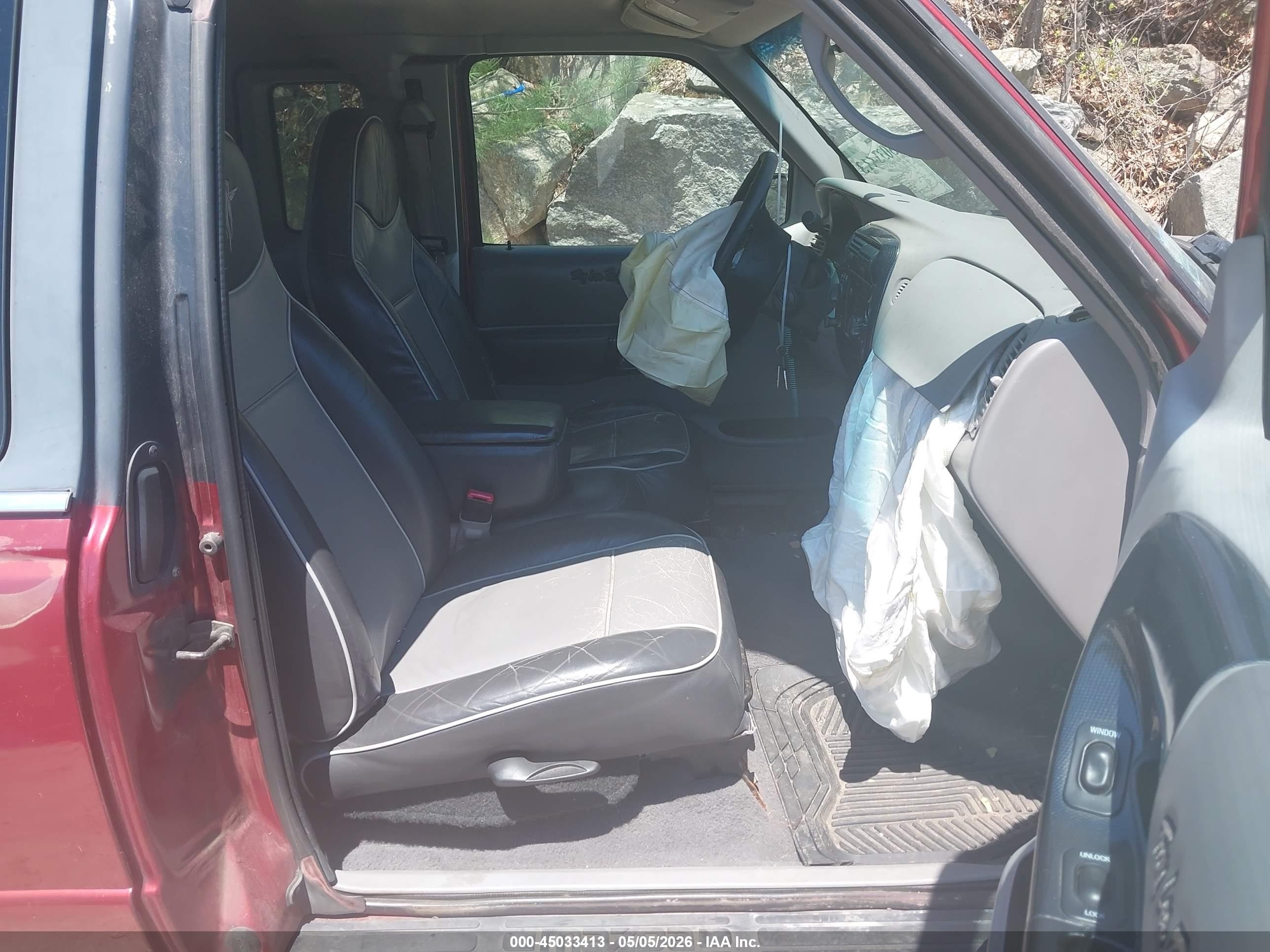 1999 Mazda B4000 Se/tl Burgundy vin: 4F4ZR17XXXTM37753