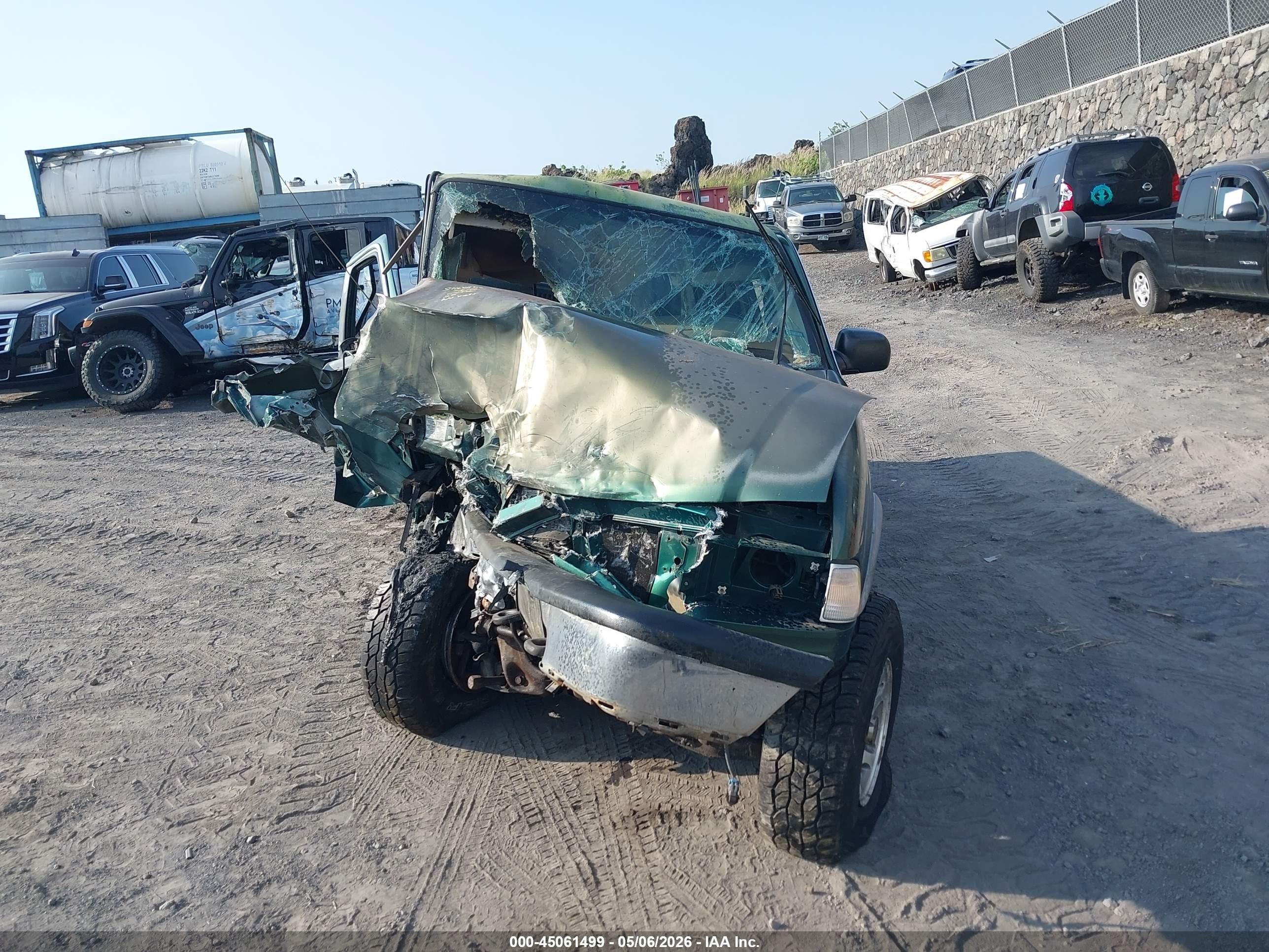 1999 Mazda B4000 Se/tl Green vin: 4F4ZR17XXXTM39647
