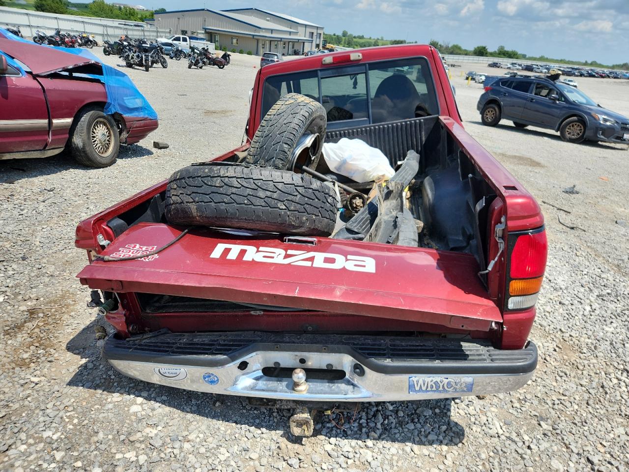1999 Mazda B4000 Cab Plus Burgundy vin: 4F4ZR17XXXTM45836