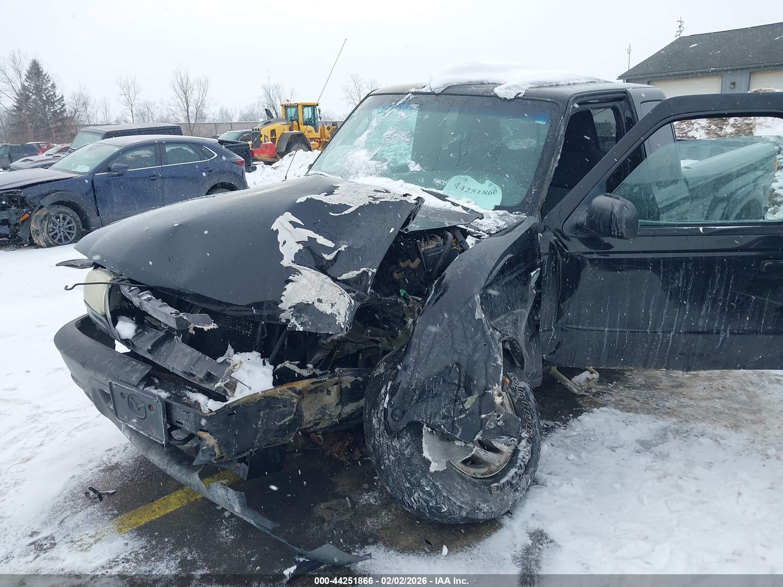 2005 Mazda B4000 Se Black vin: 4F4ZR47E05PM06808