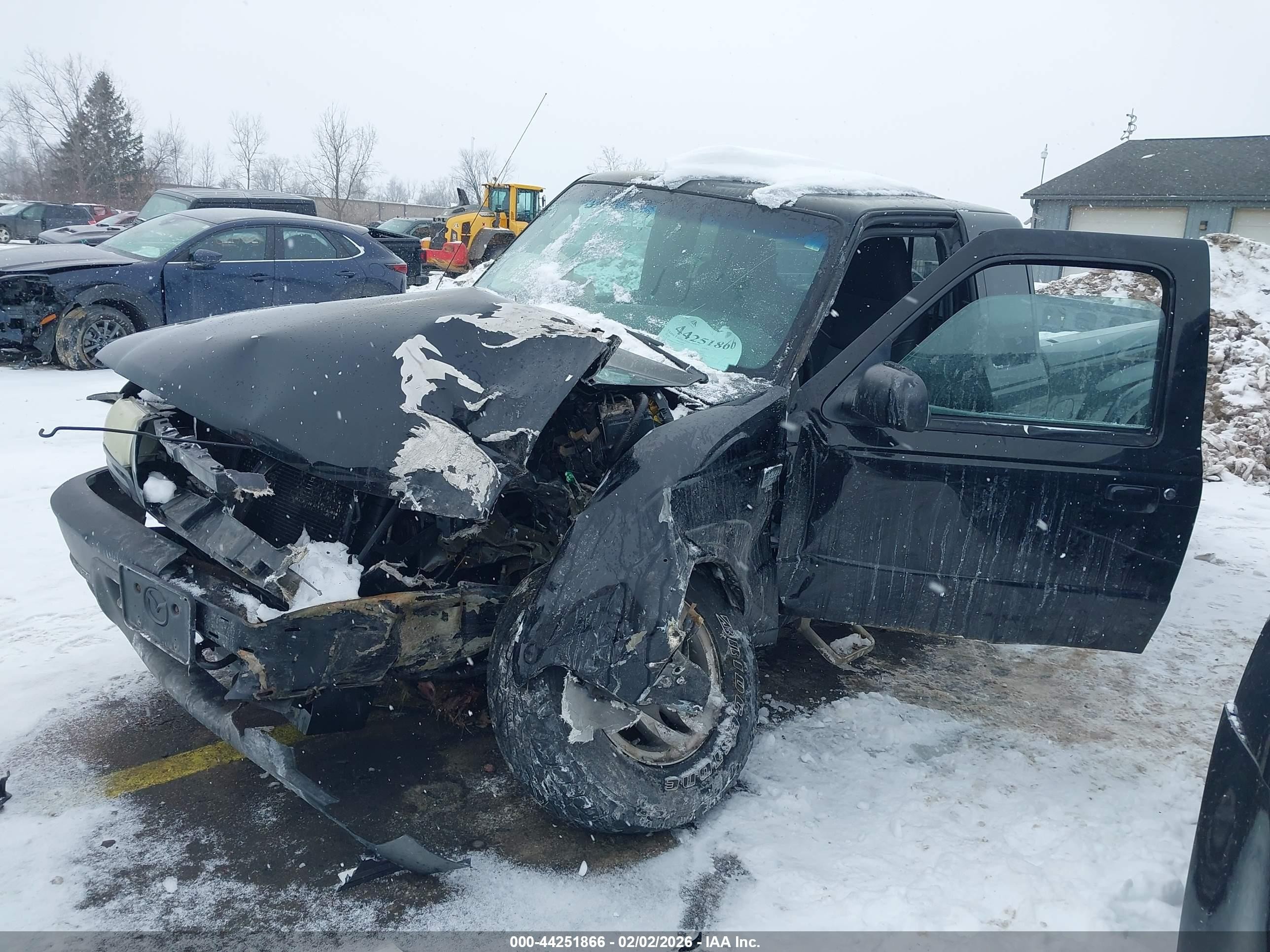 2005 Mazda B4000 Se Black vin: 4F4ZR47E05PM06808