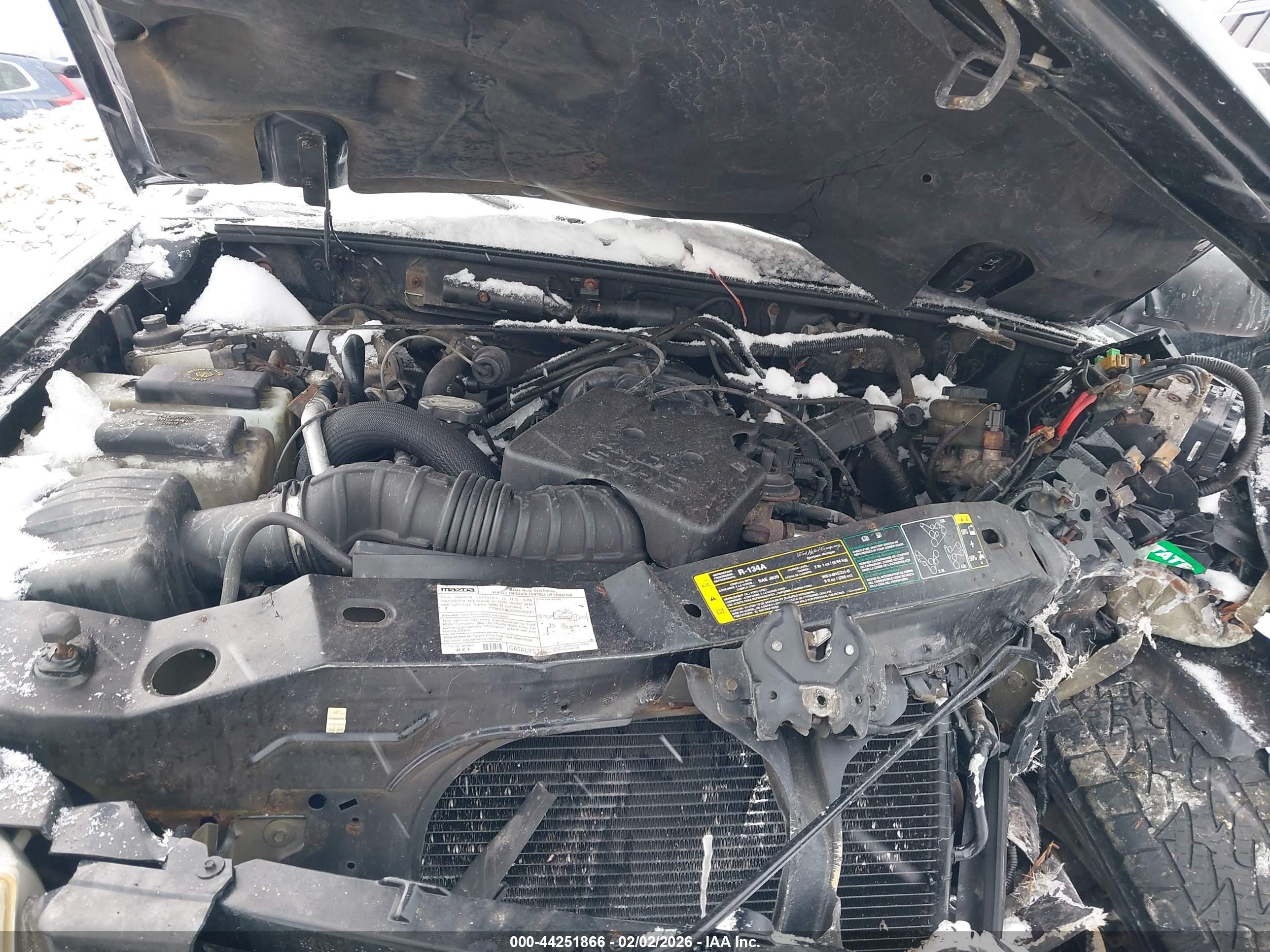 2005 Mazda B4000 Se Black vin: 4F4ZR47E05PM06808