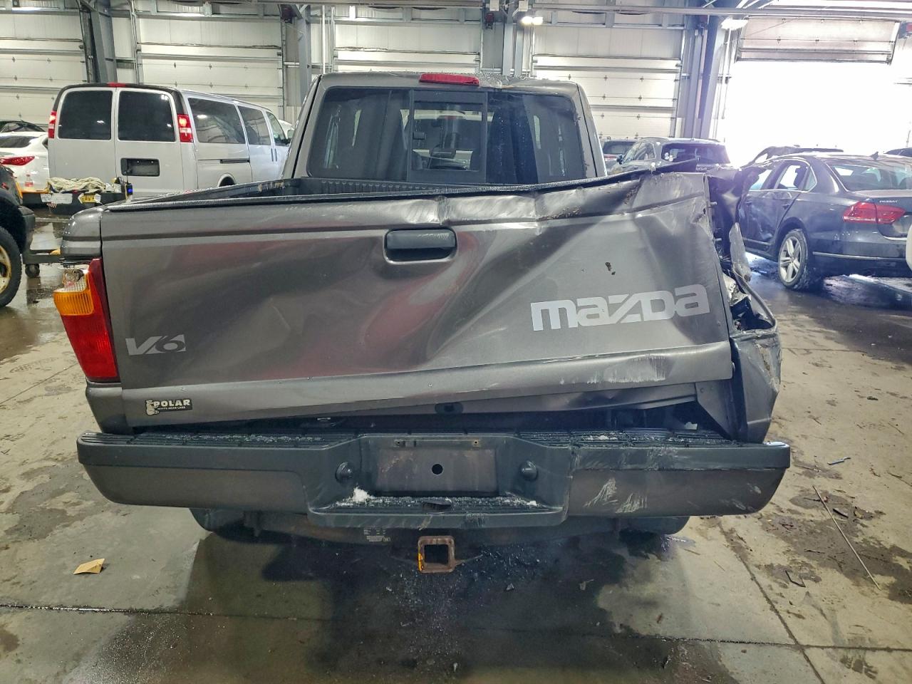 2005 Mazda B4000 Cab Plus Brown vin: 4F4ZR47E35PM02476