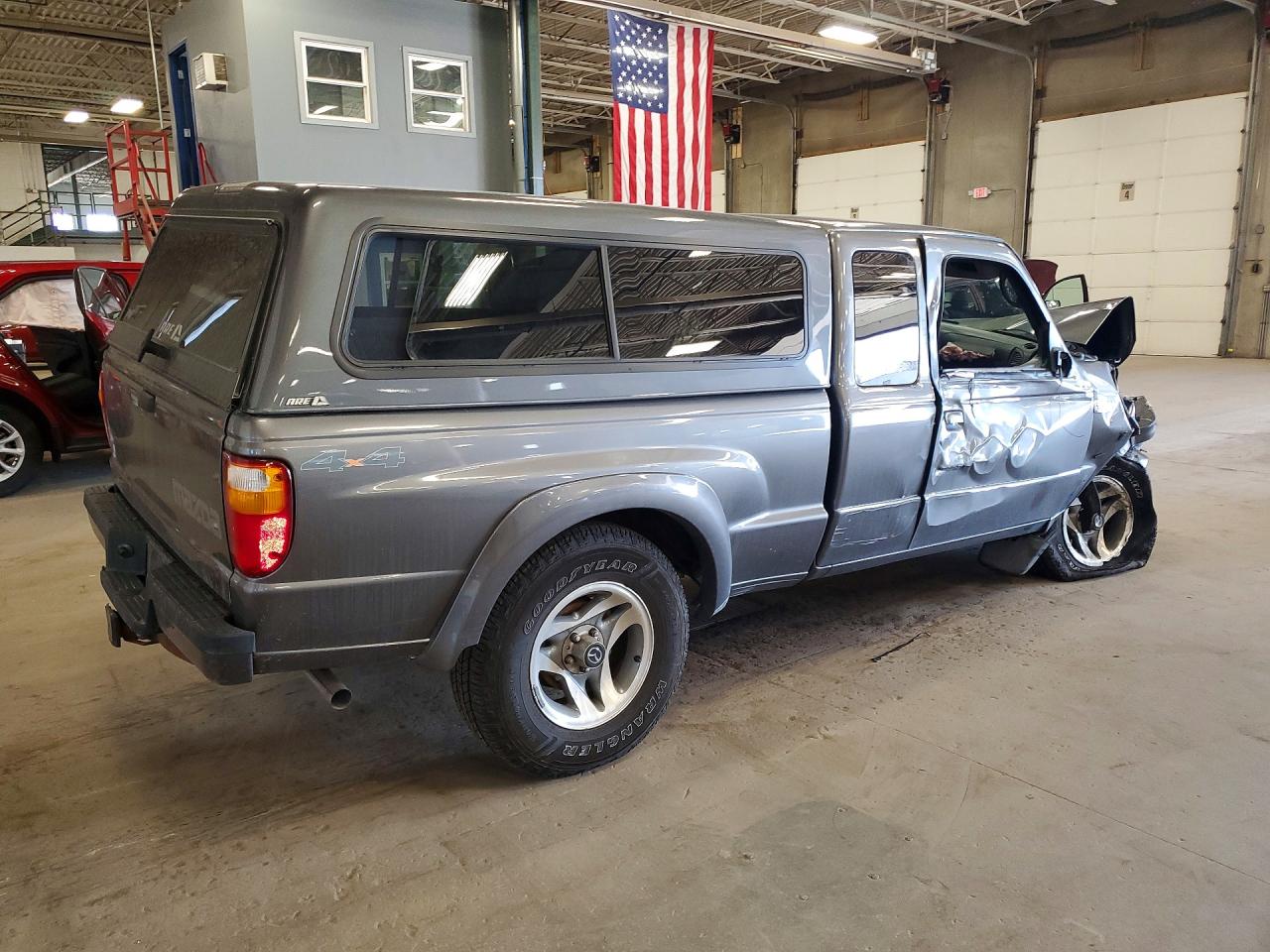 2005 Mazda B4000 Cab Plus Gray vin: 4F4ZR47E45PM00168