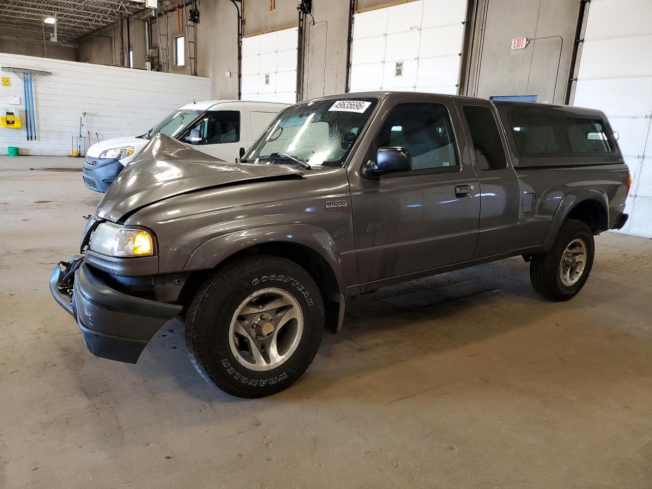 2005 Mazda B4000 Cab Plus Gray vin: 4F4ZR47E45PM00168
