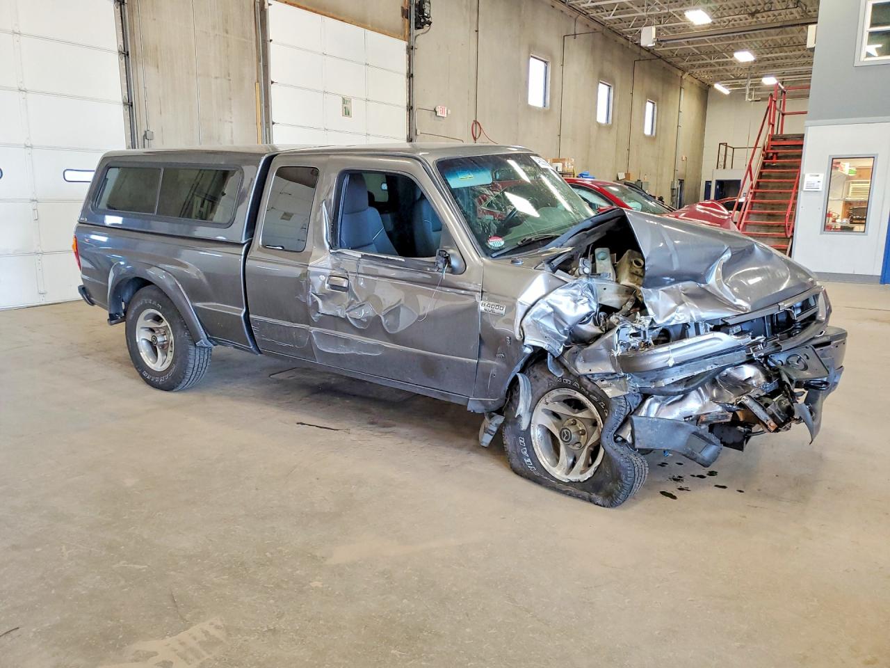 2005 Mazda B4000 Cab Plus Gray vin: 4F4ZR47E45PM00168