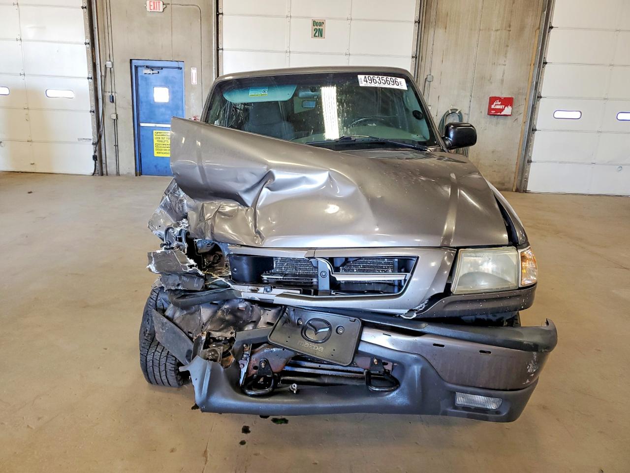 2005 Mazda B4000 Cab Plus Gray vin: 4F4ZR47E45PM00168