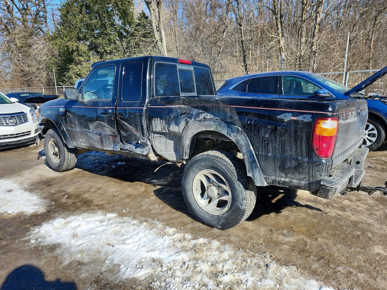 2005 Mazda B4000 Cab Plus Black vin: 4F4ZR47E55PM06836