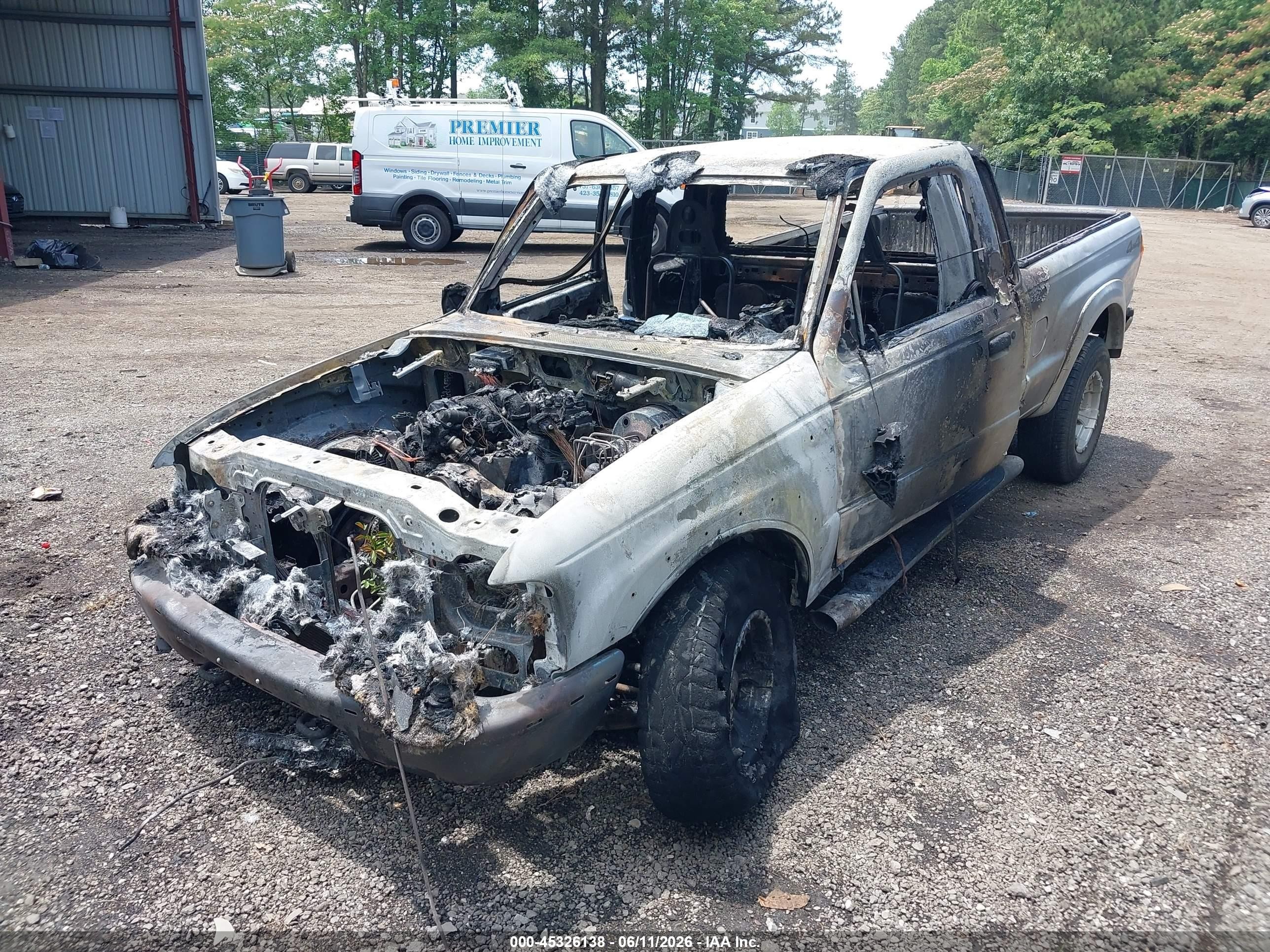 2003 Mazda B4000 Se Gray vin: 4F4ZR47EX3TM19151